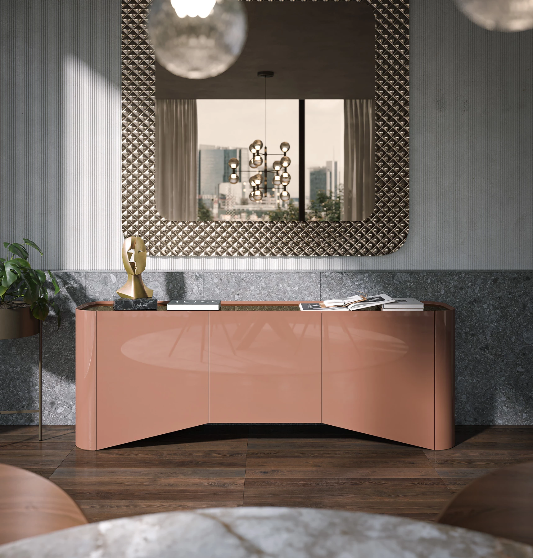 Bonnie Contemporary Sideboard