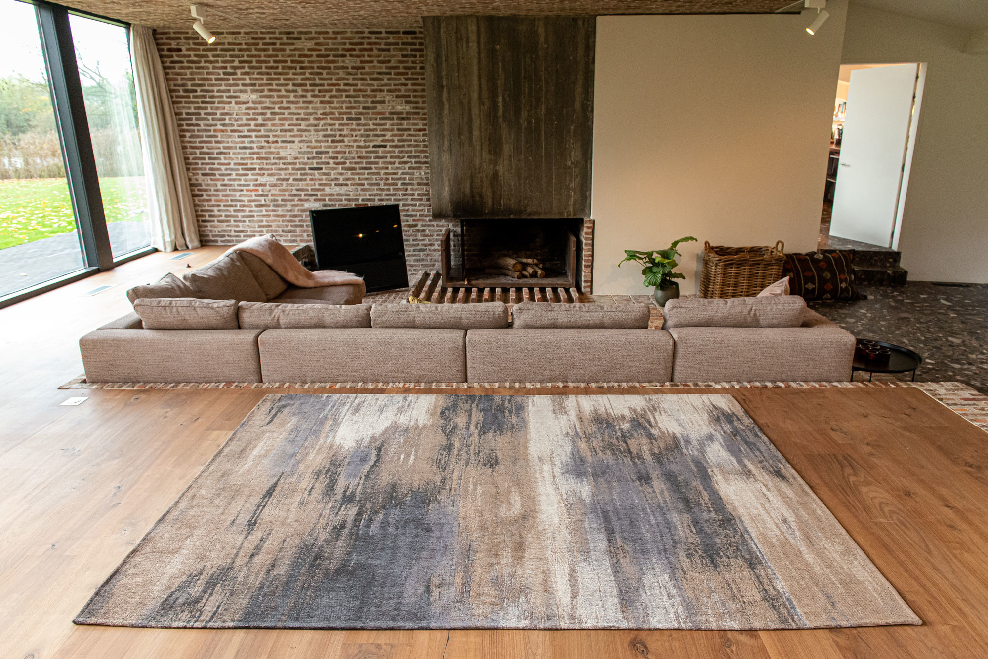 Giverny Beige Rug | Size: 280 × 390 cm