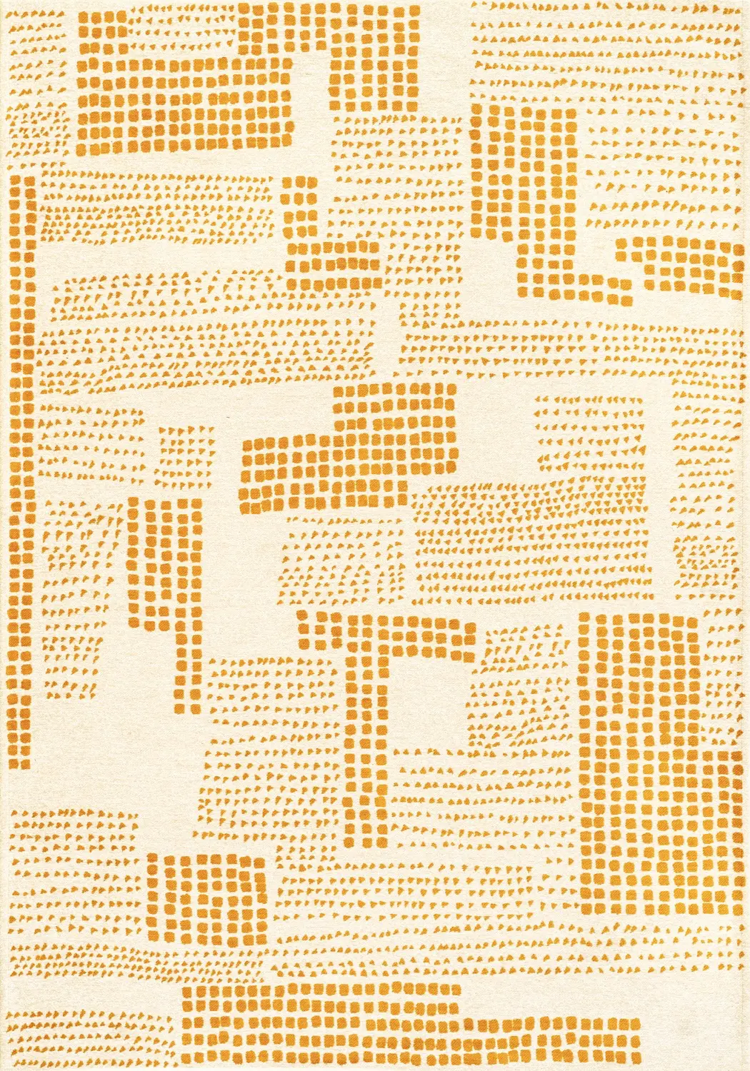 Zen Garden Pomelo Belgian Designer Rug