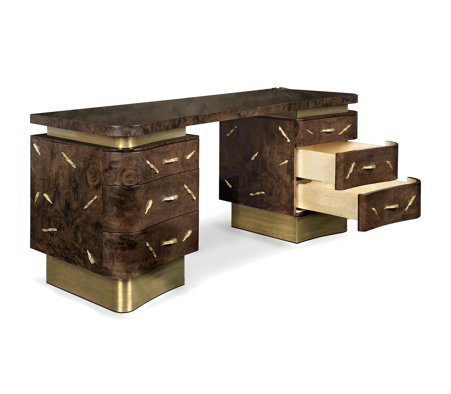 Designer Wood Desk