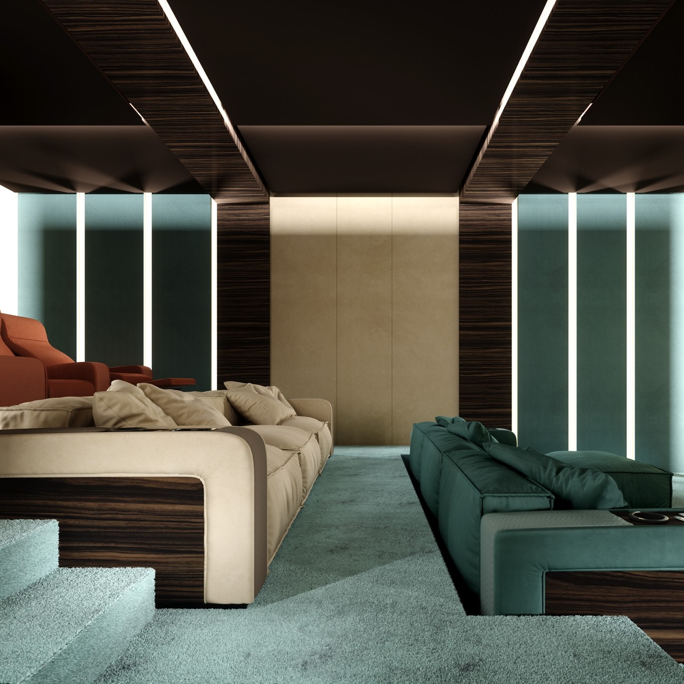 Italian Modular Sofa