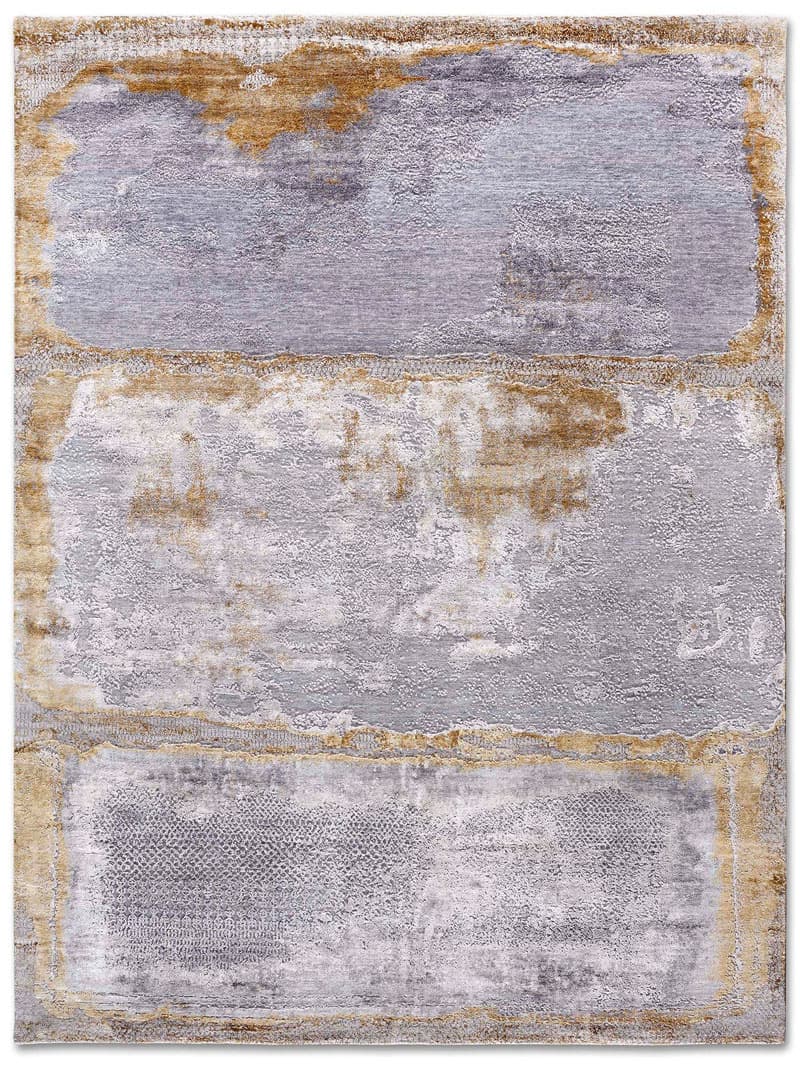 سجادة «سيلفر وايت غراي» | المقاس: 140 × 210 cm