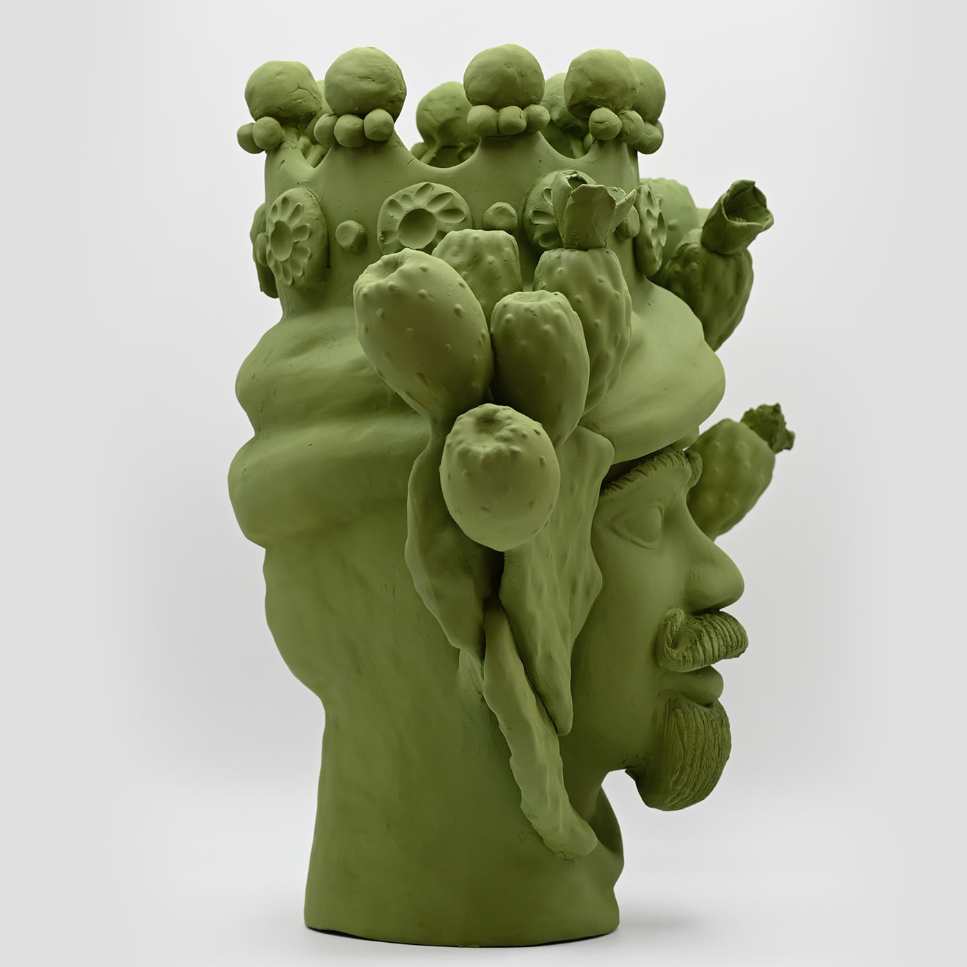 Moor's Head Green Sculpture