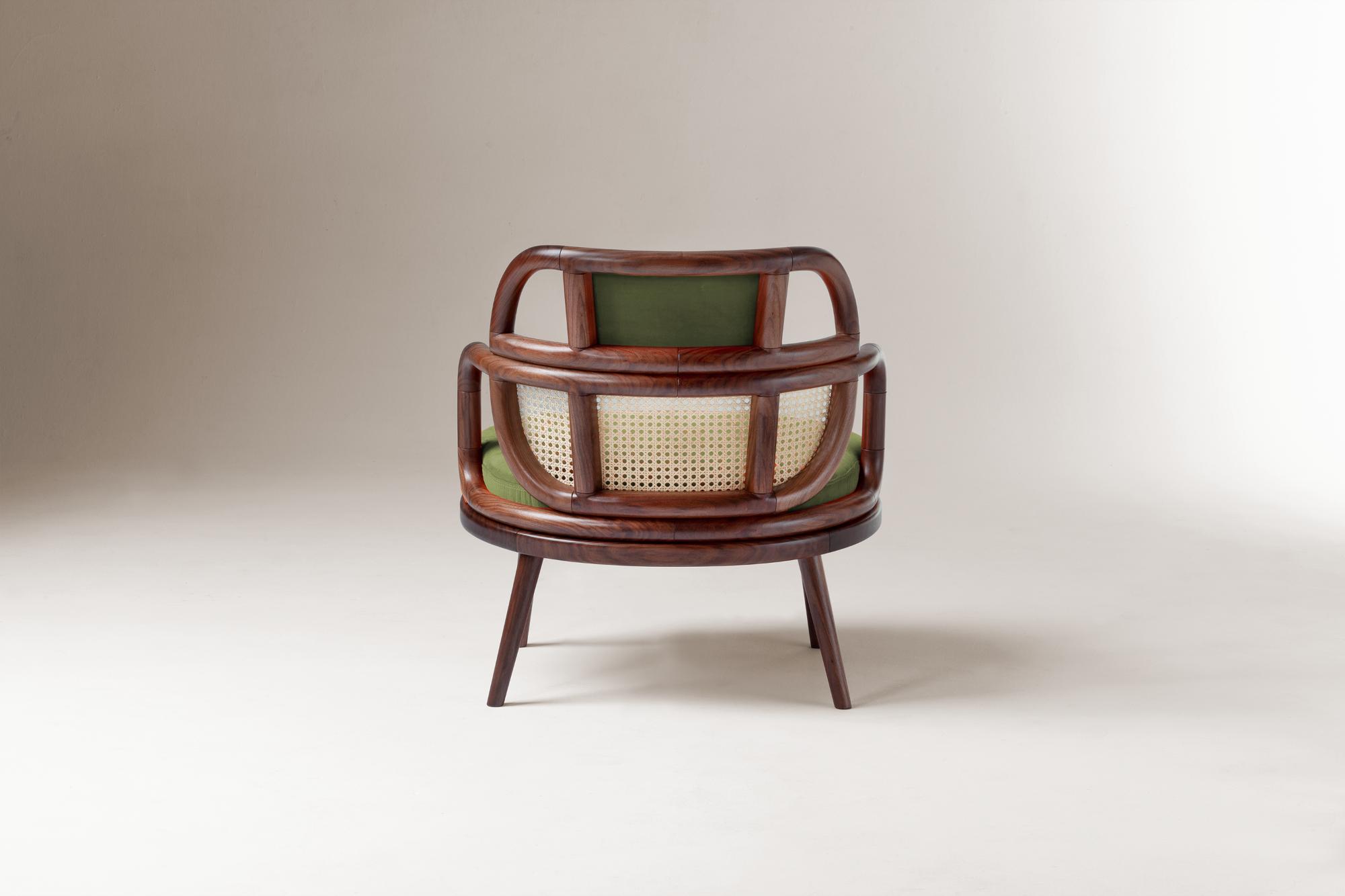 Havana Green Armchair