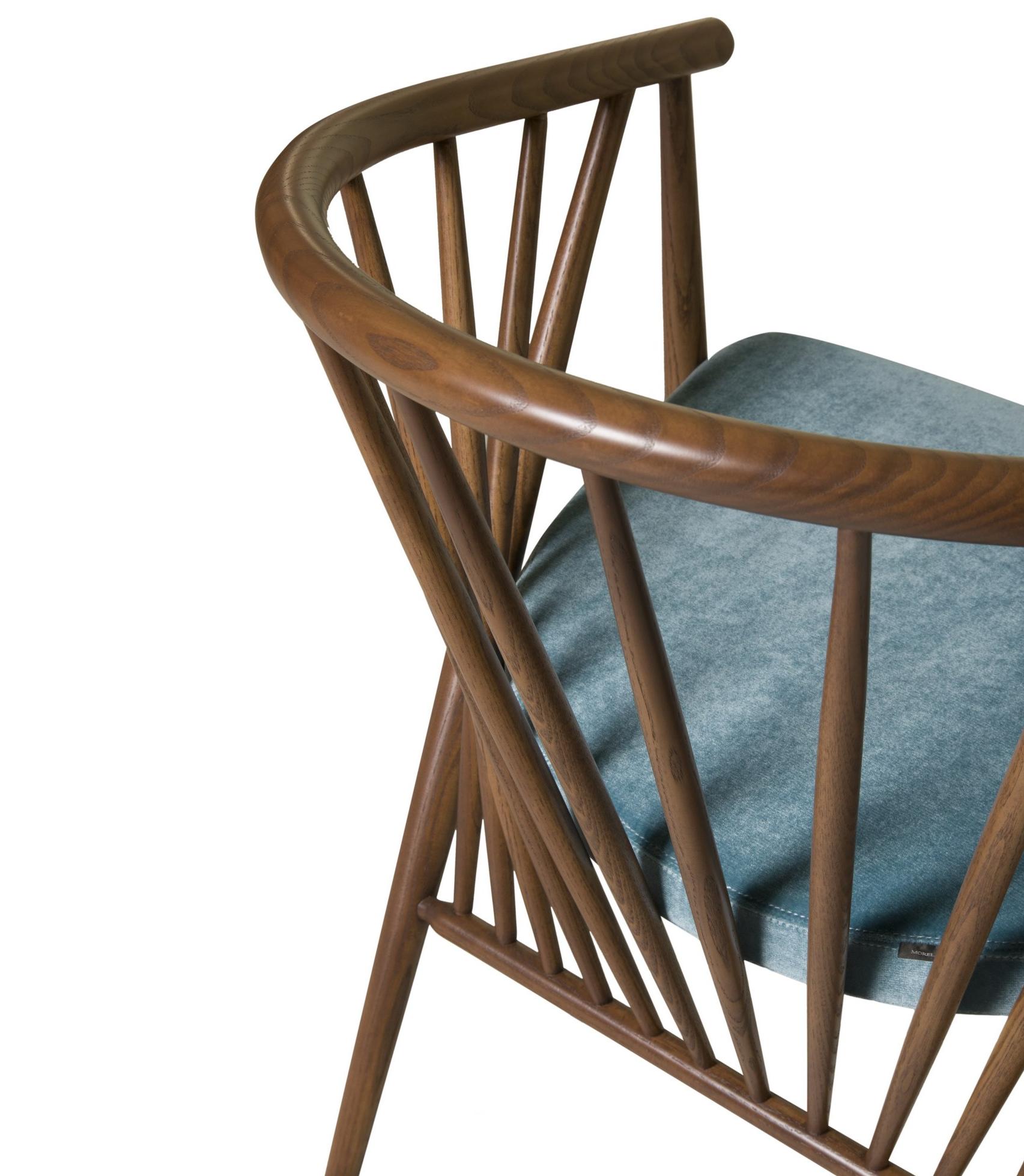 Jenny Teal Handcrafted Chair