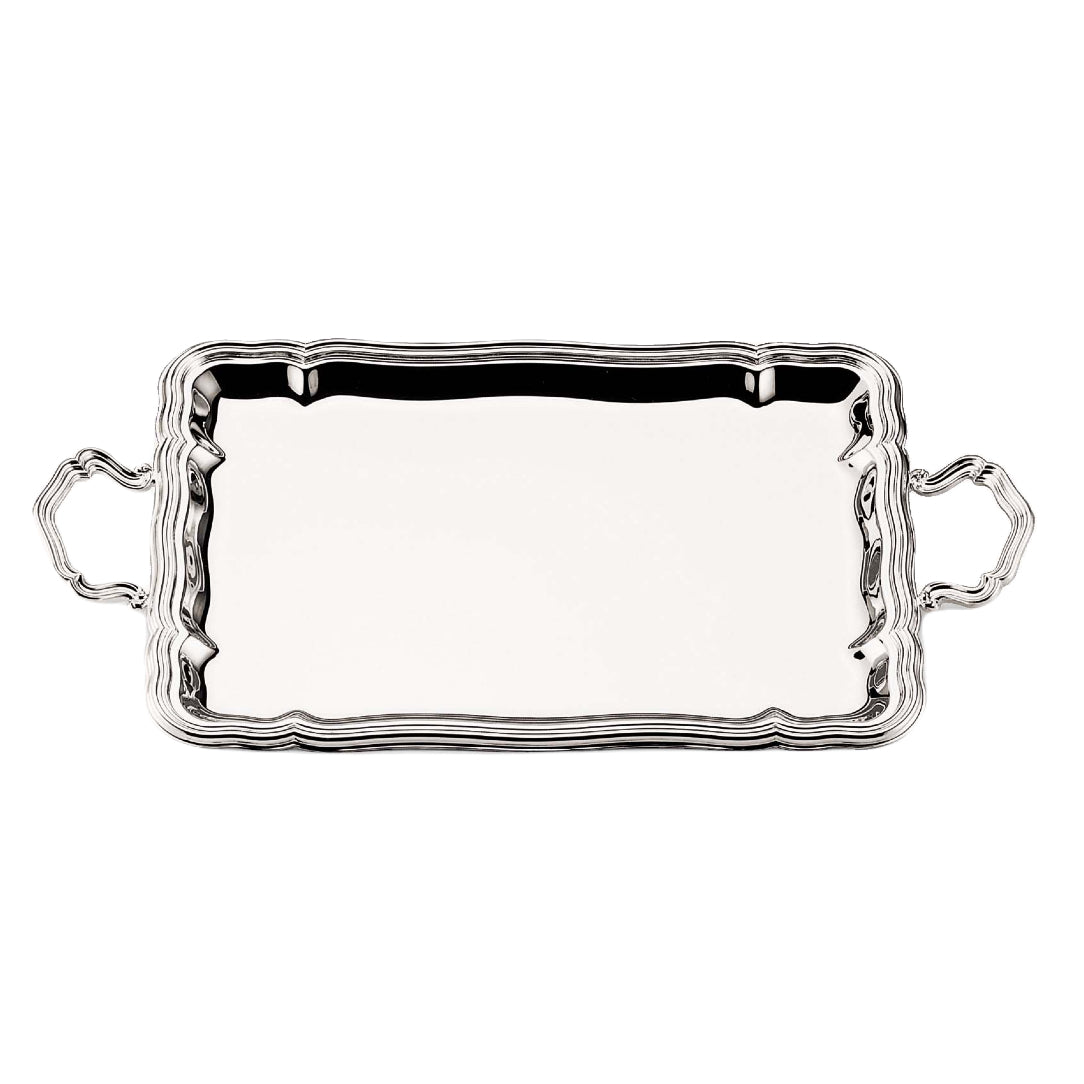 700 Silver-Plated Tray | Dimensions: 34 × 47 cm