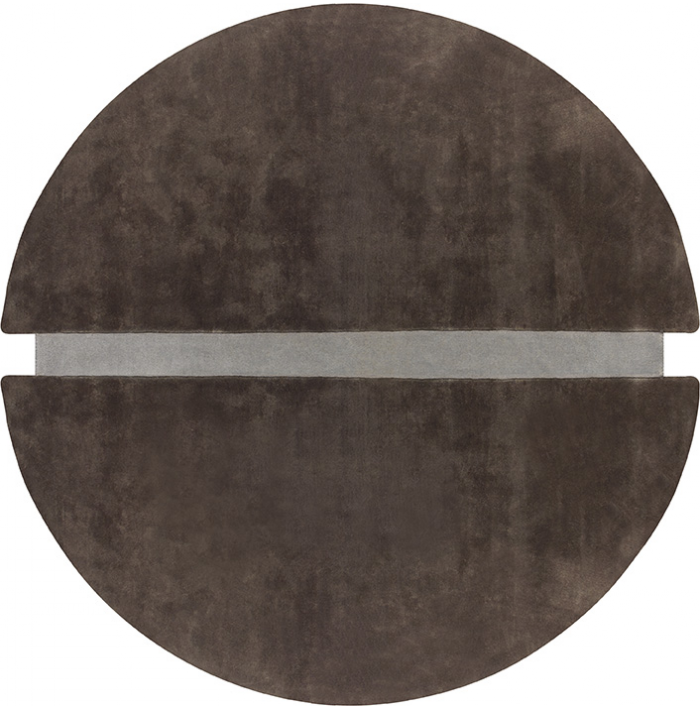 Pop Art Brown Round Rug | Size: Ø 200 cm Pop Art Brown Round Rug | Size: Ø 200 cm