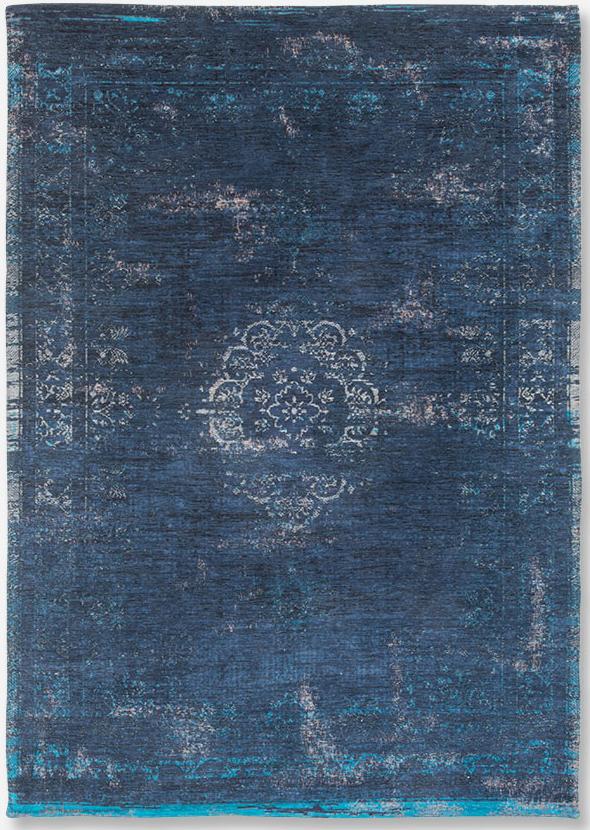 سجادة «فينتج ستايل» زرقاء ليلية | المقاس: 140 × 200 cm
