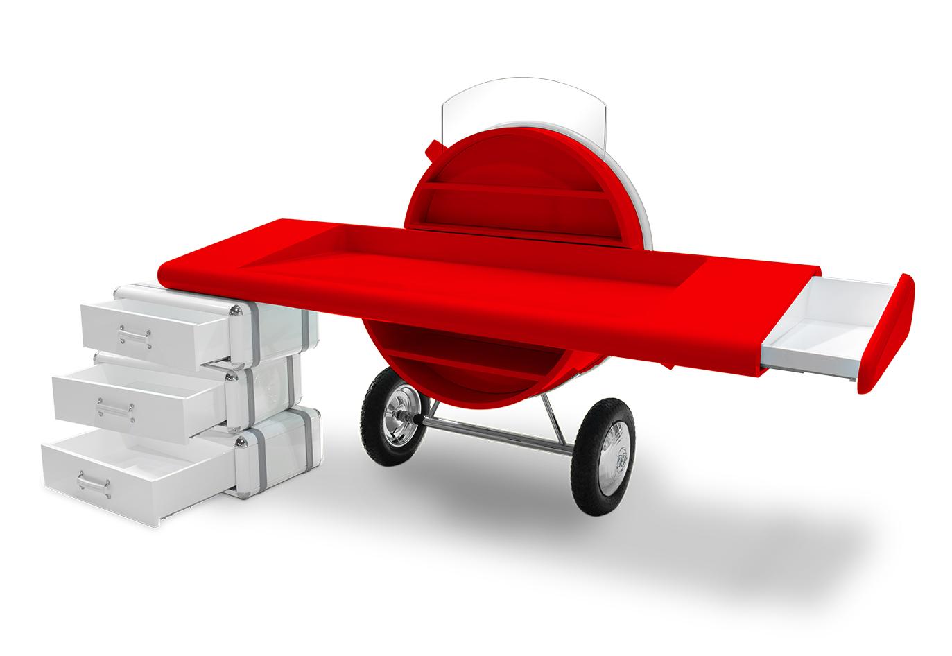 Skyline Journey Kids Desk