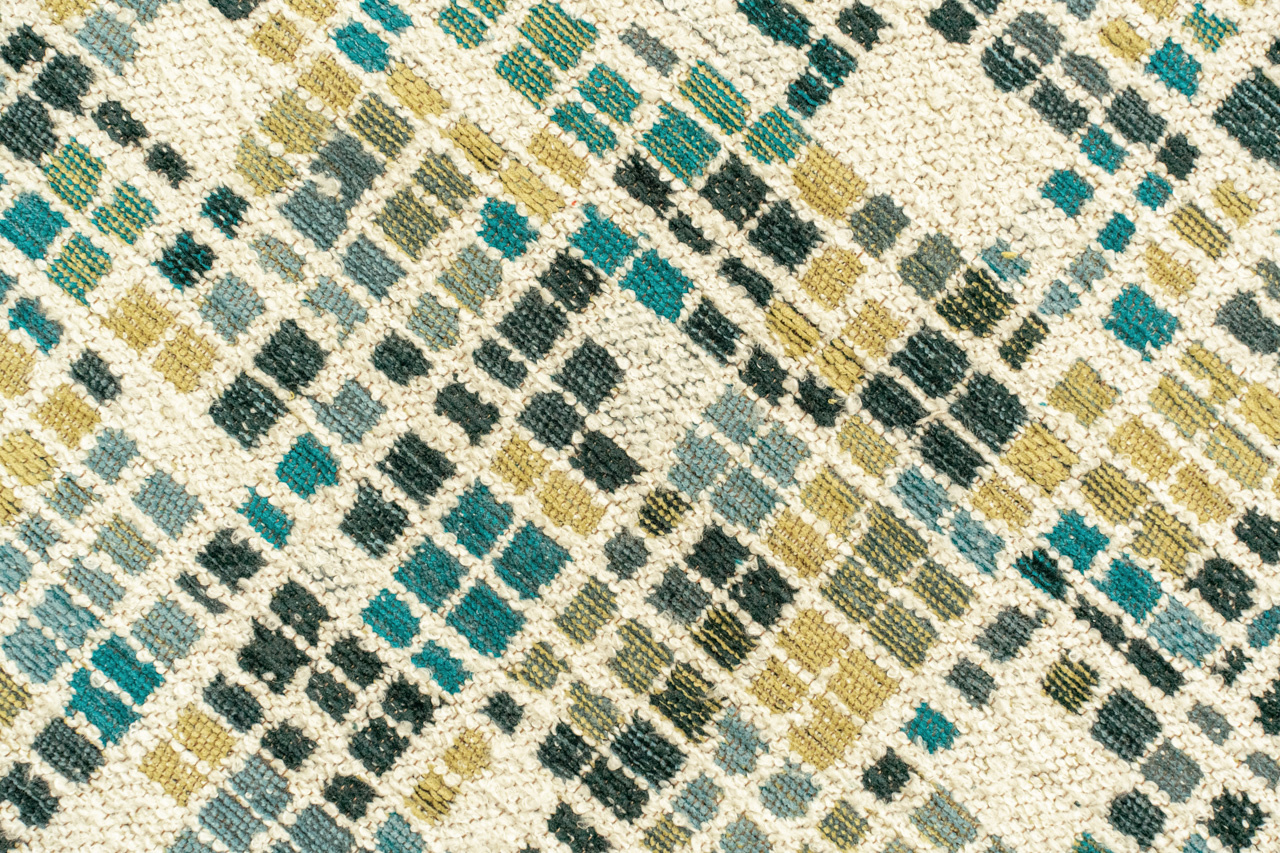 Cubik Midnight Belgian Designer Rug