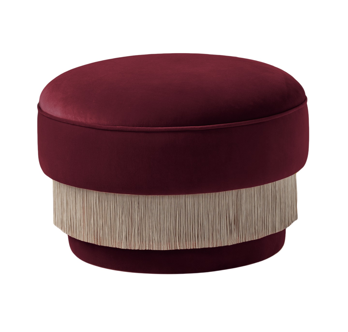 La Folie Crafted Pouf