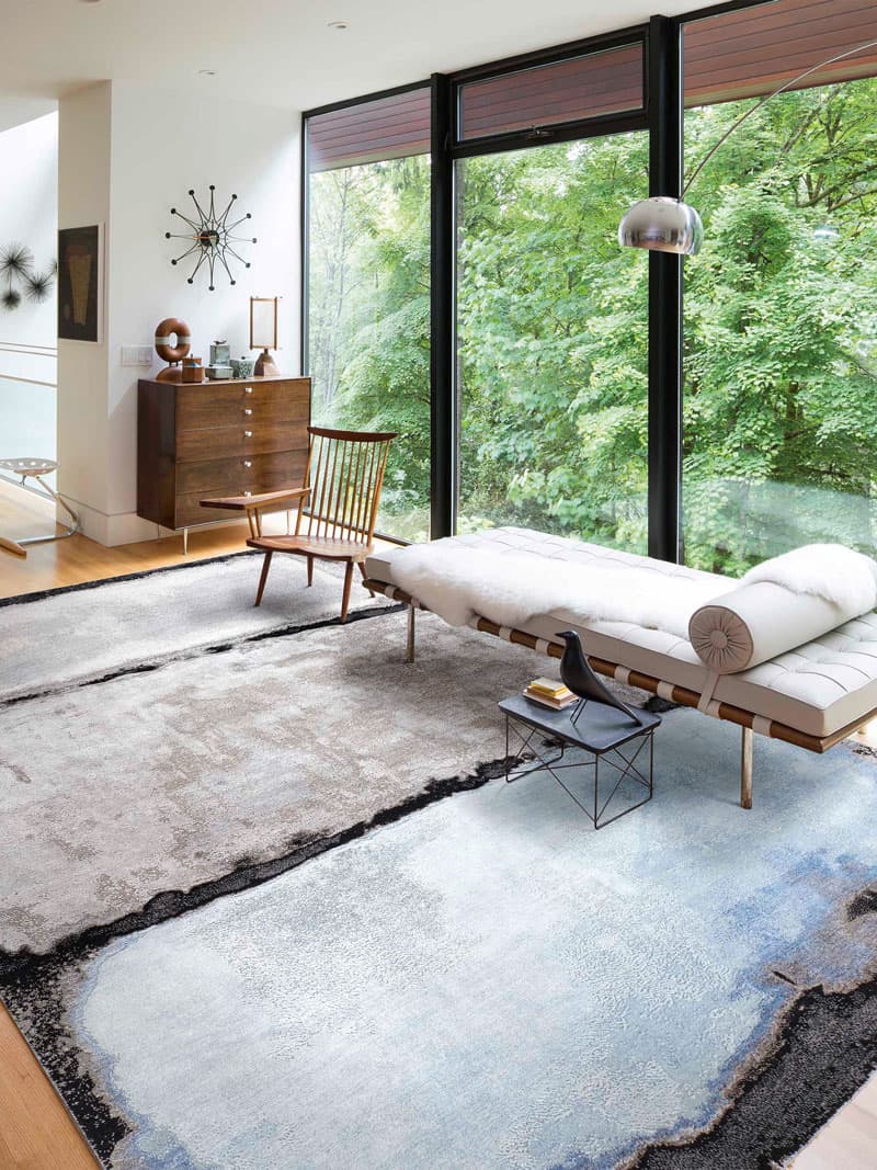 Abstract Handmade Rug