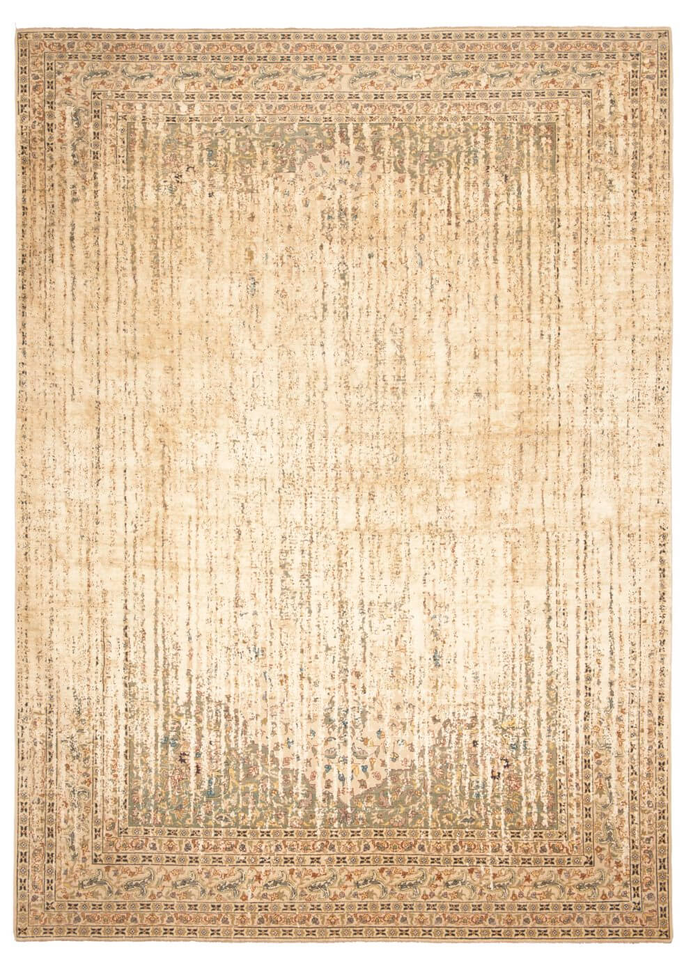 سجادة حرير «تبريز بارك دابل فنديتا» | المقاس: 200 × 300 cm