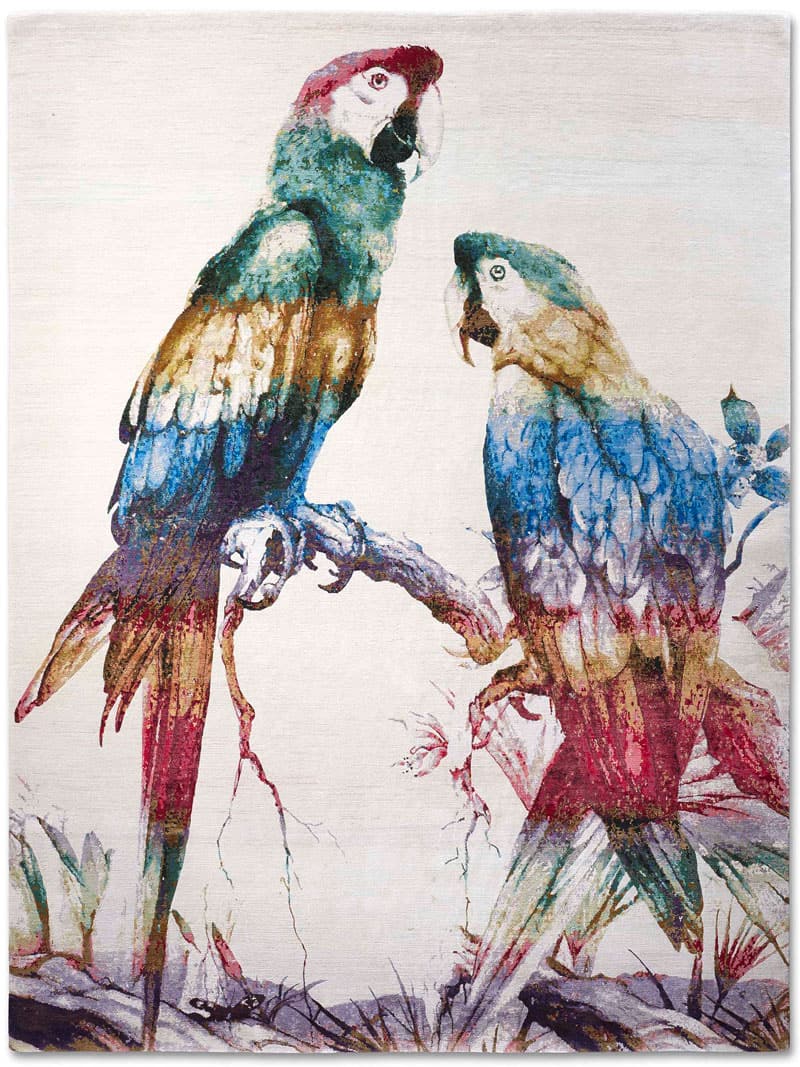 Two Parrots Rug