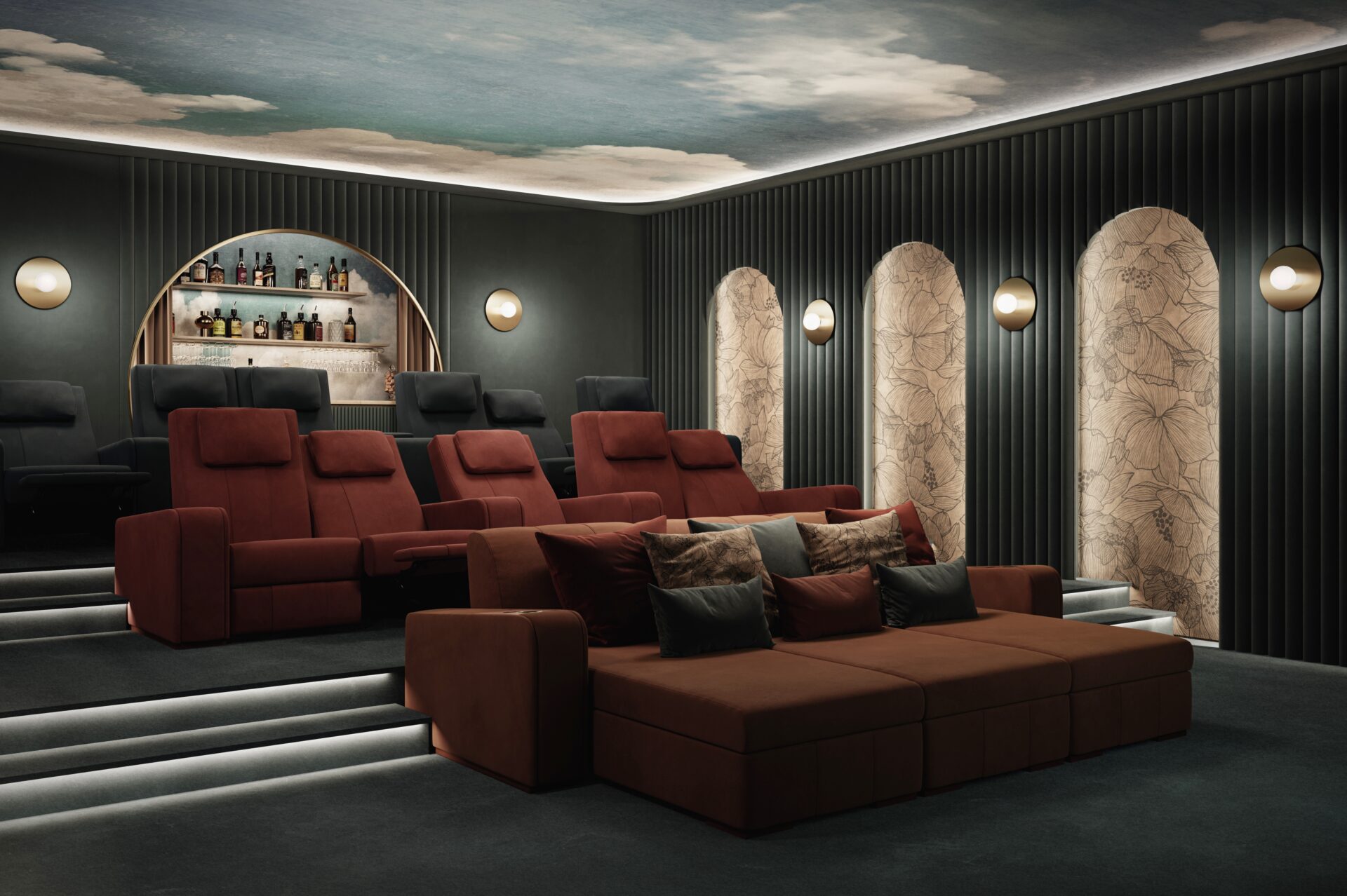 Designer Home Cinema Seating