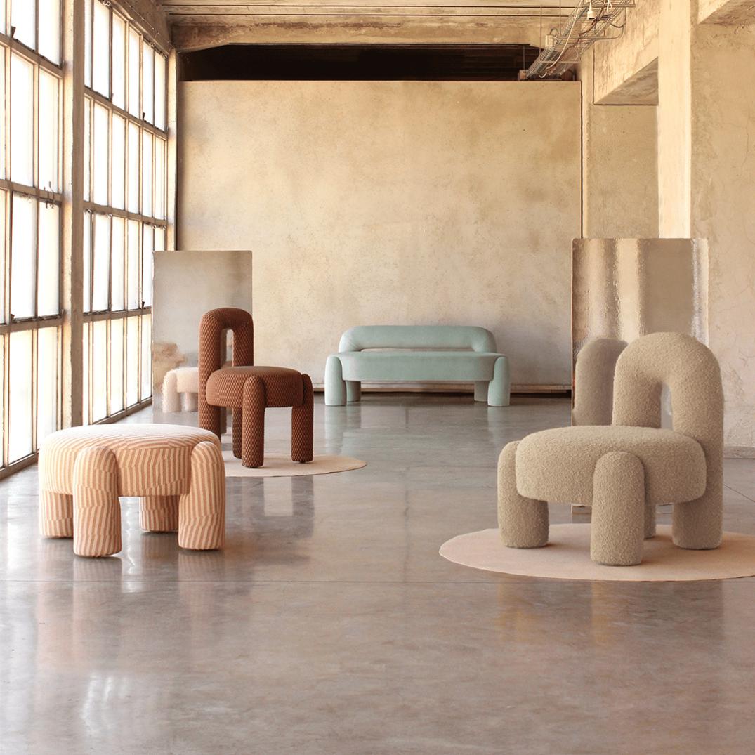 Marlon Crafted Pouf - 3