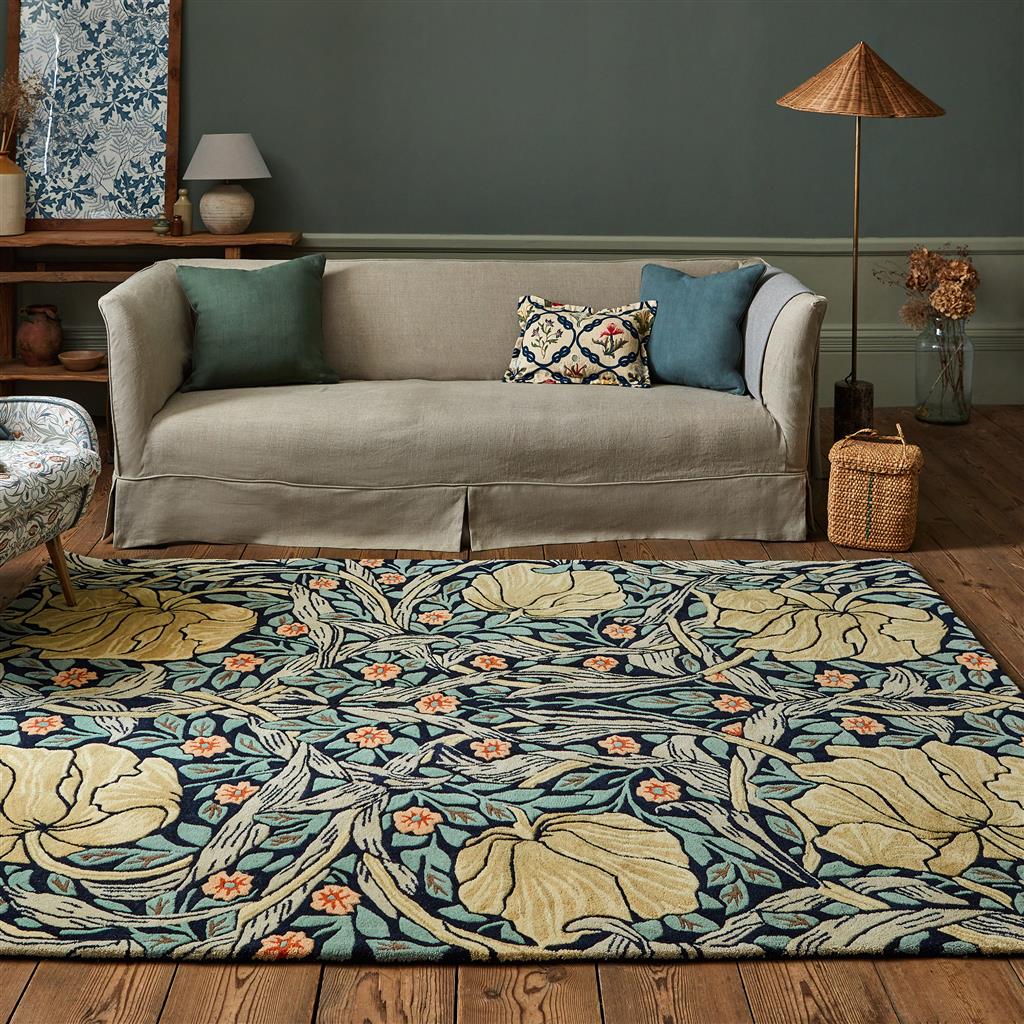 Pimpernel Indigo Rug | Size: 250 × 350 cm