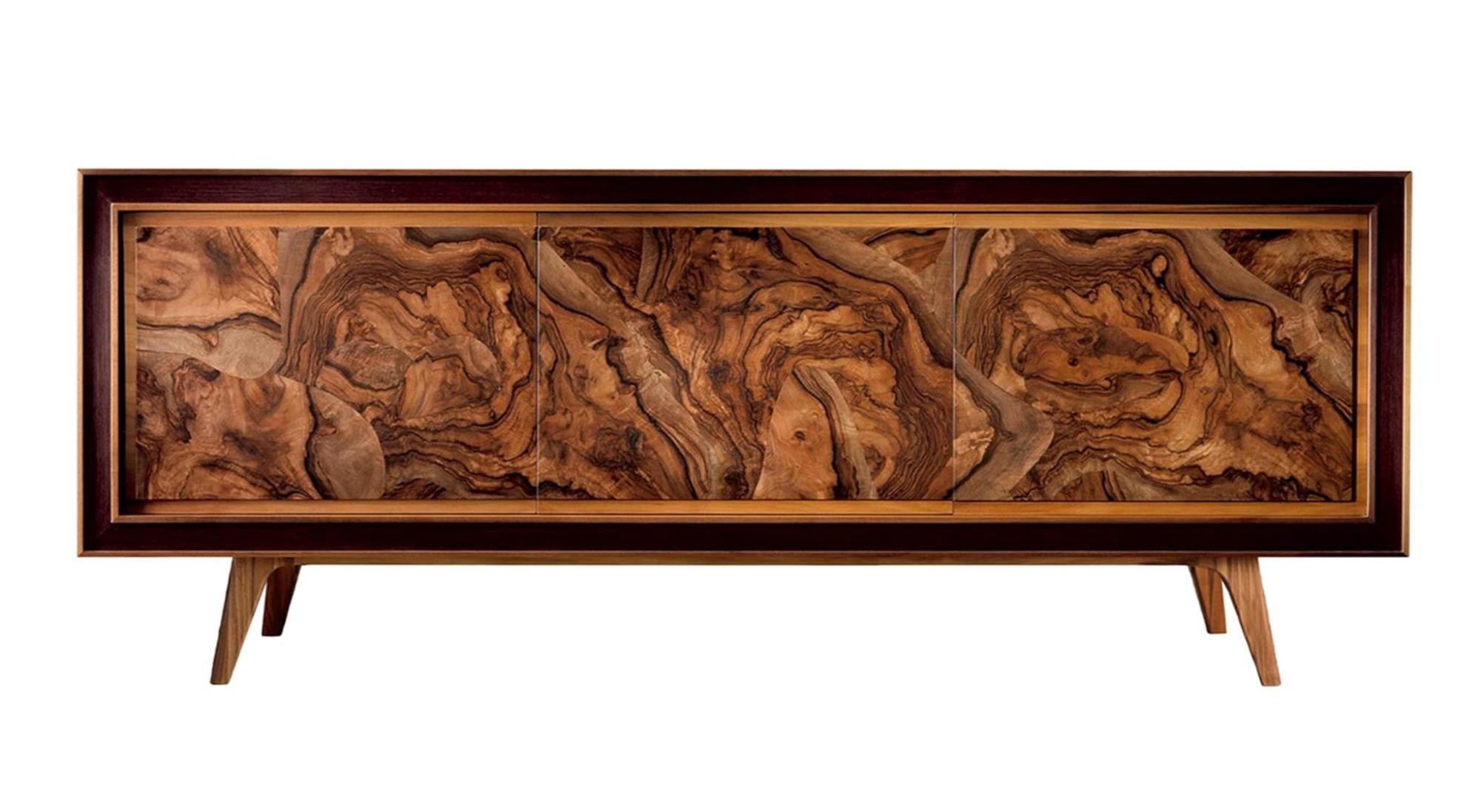 Quadra Italian Sideboard | Configuration: 3-Doors