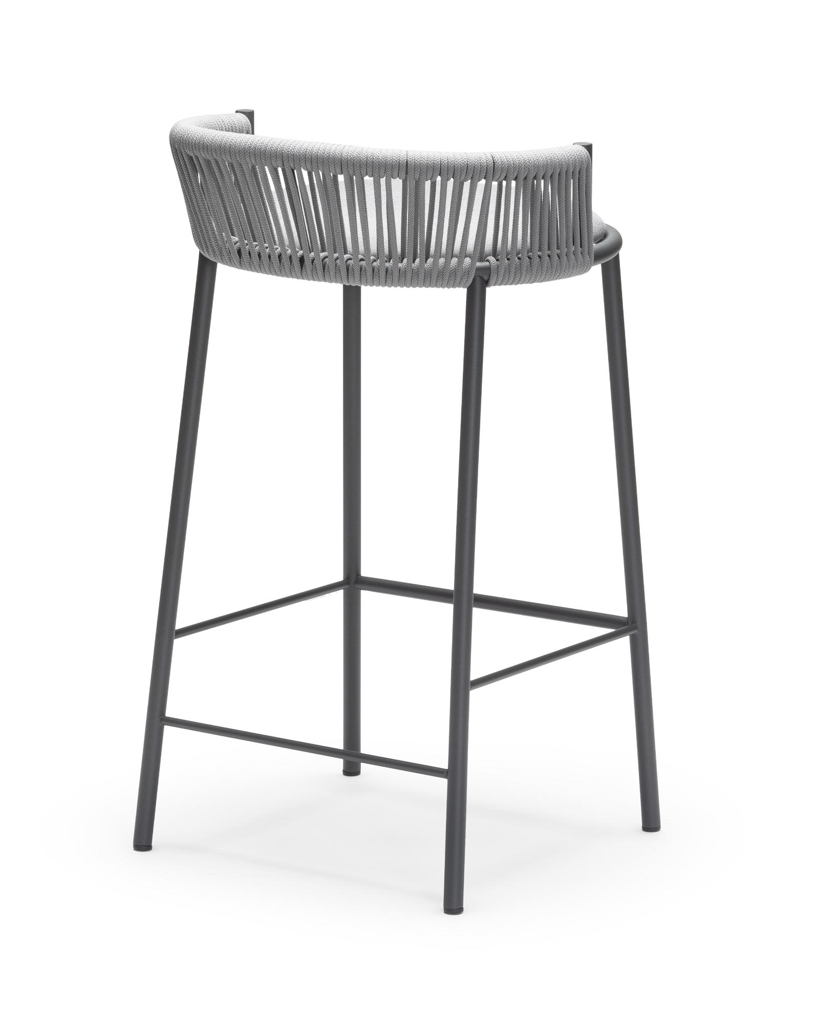 Millie Gray Outdoor Bar Stool