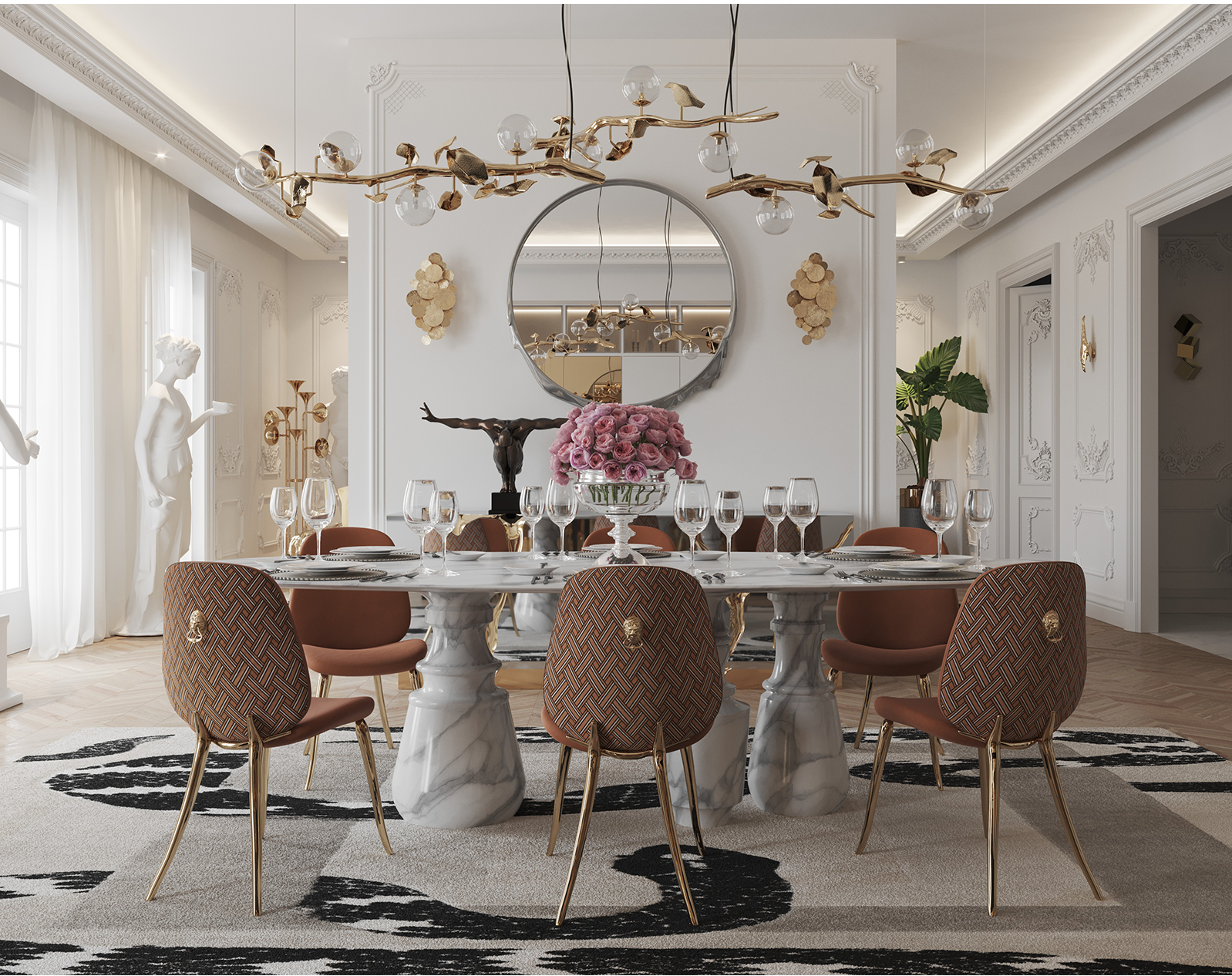 Obsidian Dining Table