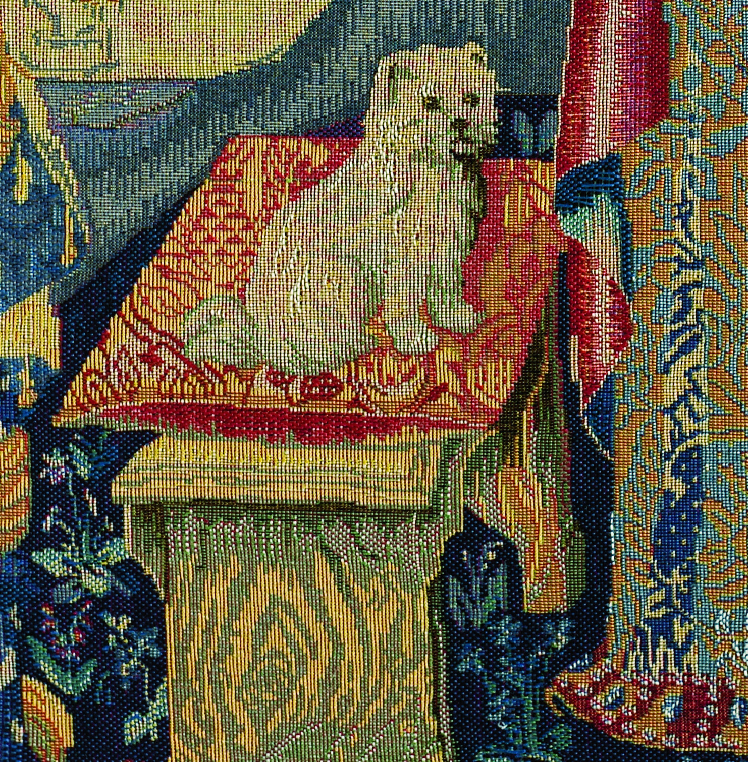 Lady with the Dog Tapestry