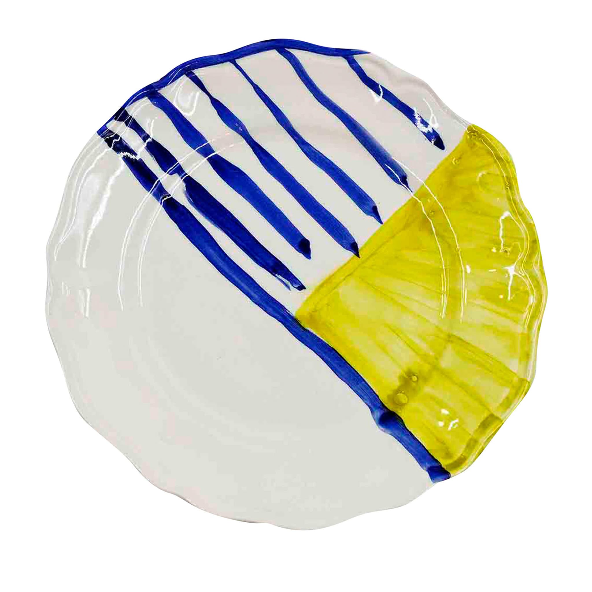 Azure Ceramic Plate