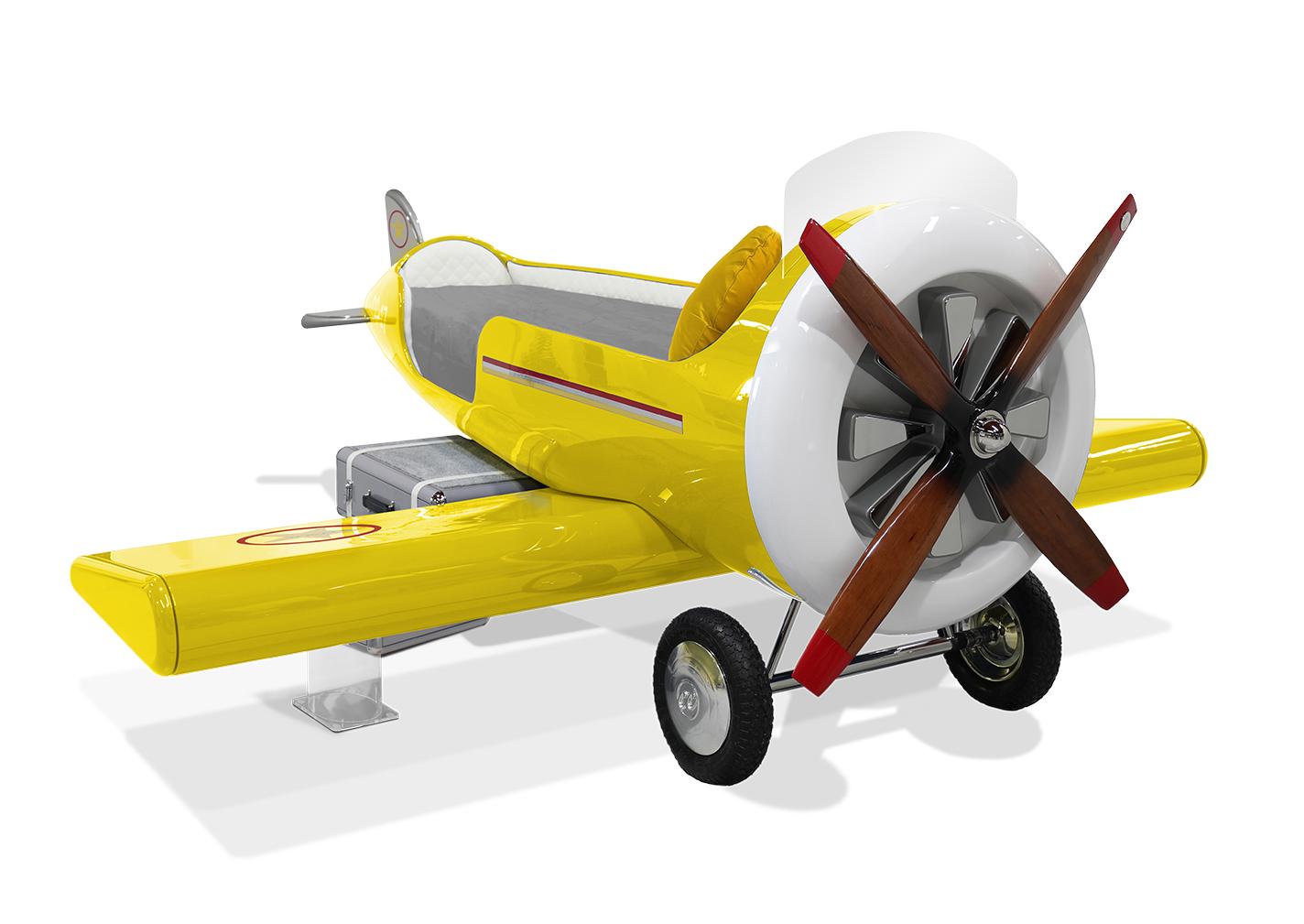 Cloud Glider Plane Bed