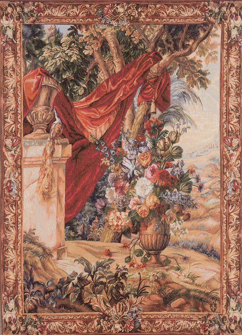 Bouquet with Drape Tapestry