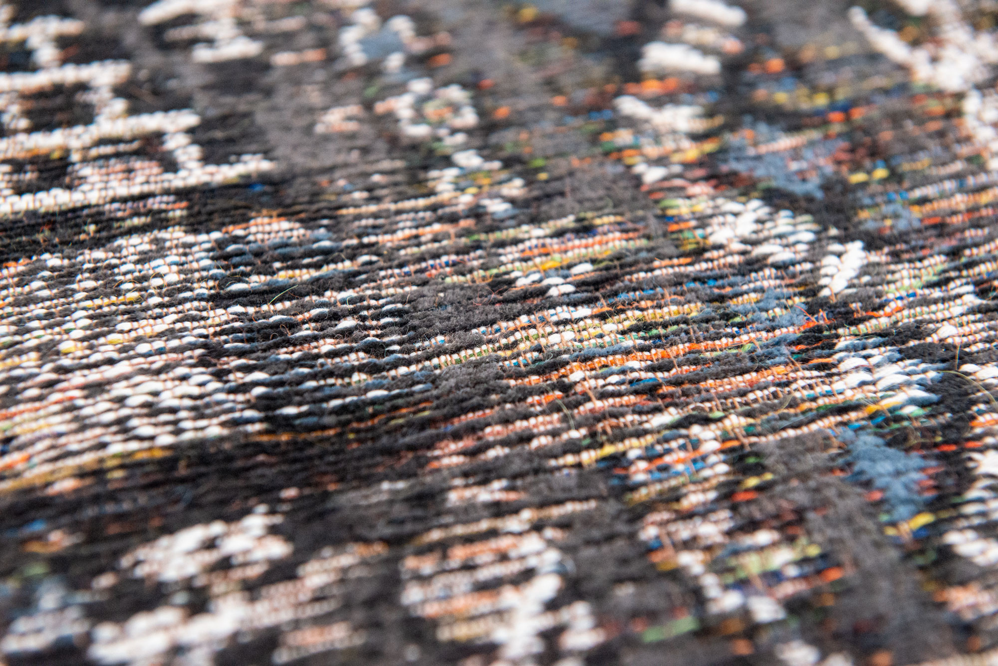 Black Rabat Rug | Size: 280 × 390 cm