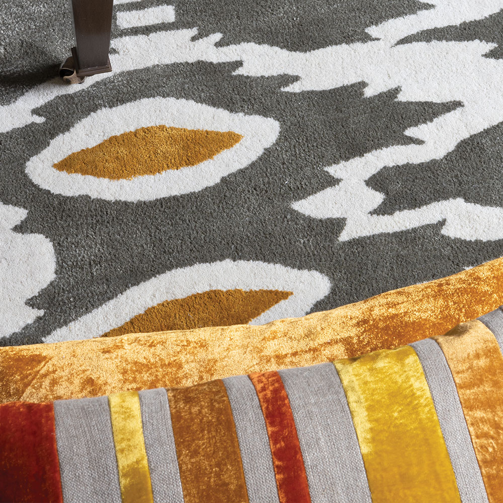 Reilly Blood Orange Cushion