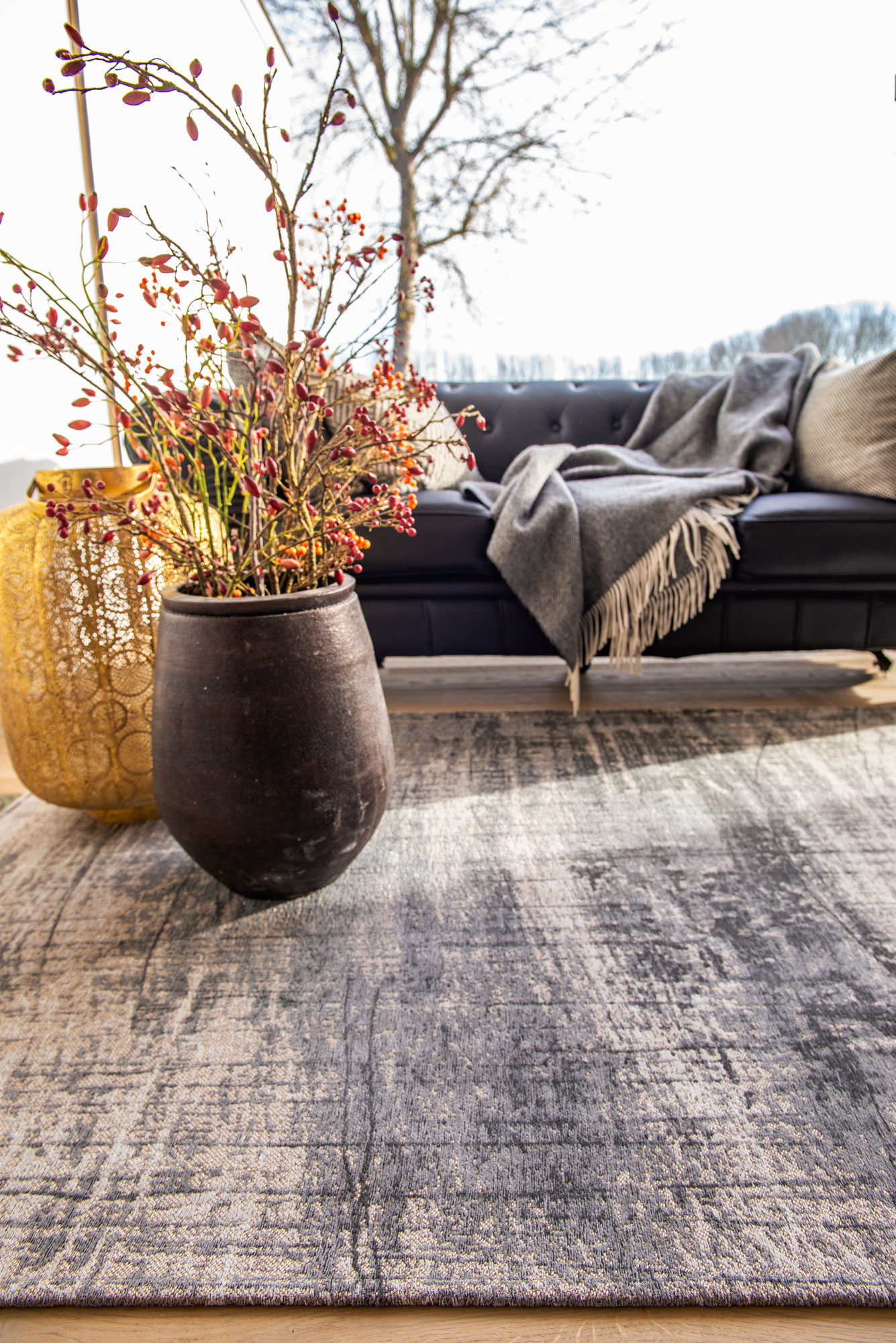 Jersey Stone Rug | Size: 140 × 200 cm