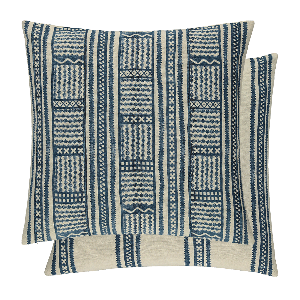 Kuba Indigo Cushion