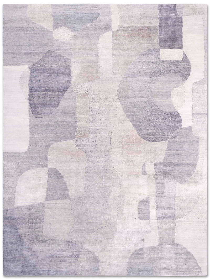 Silver Blue Rug