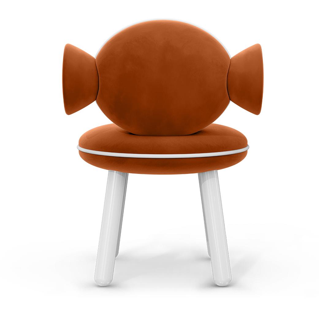Lollipop Puff Chair (Red)