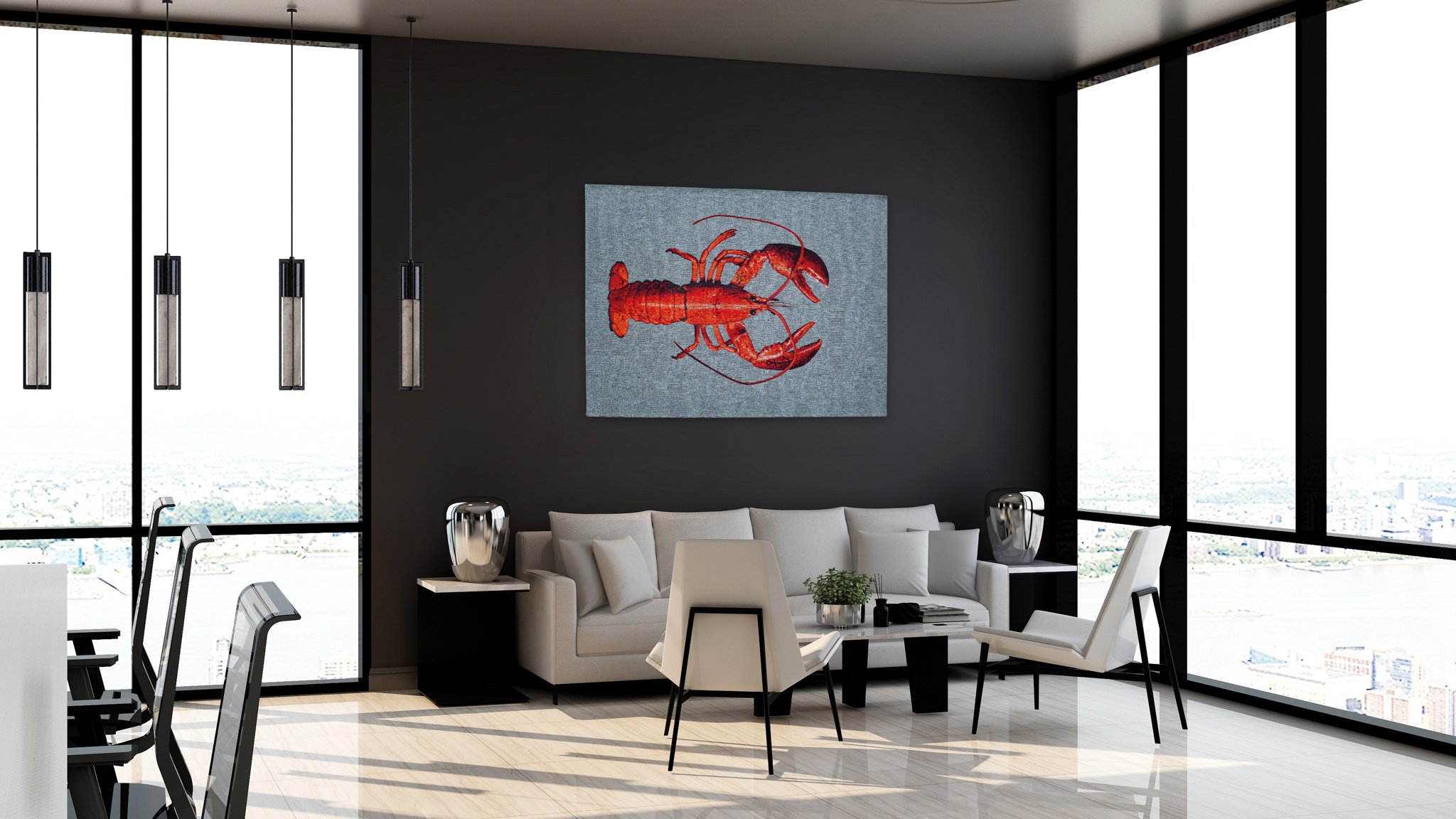 سجادة «ستيم» حمراء