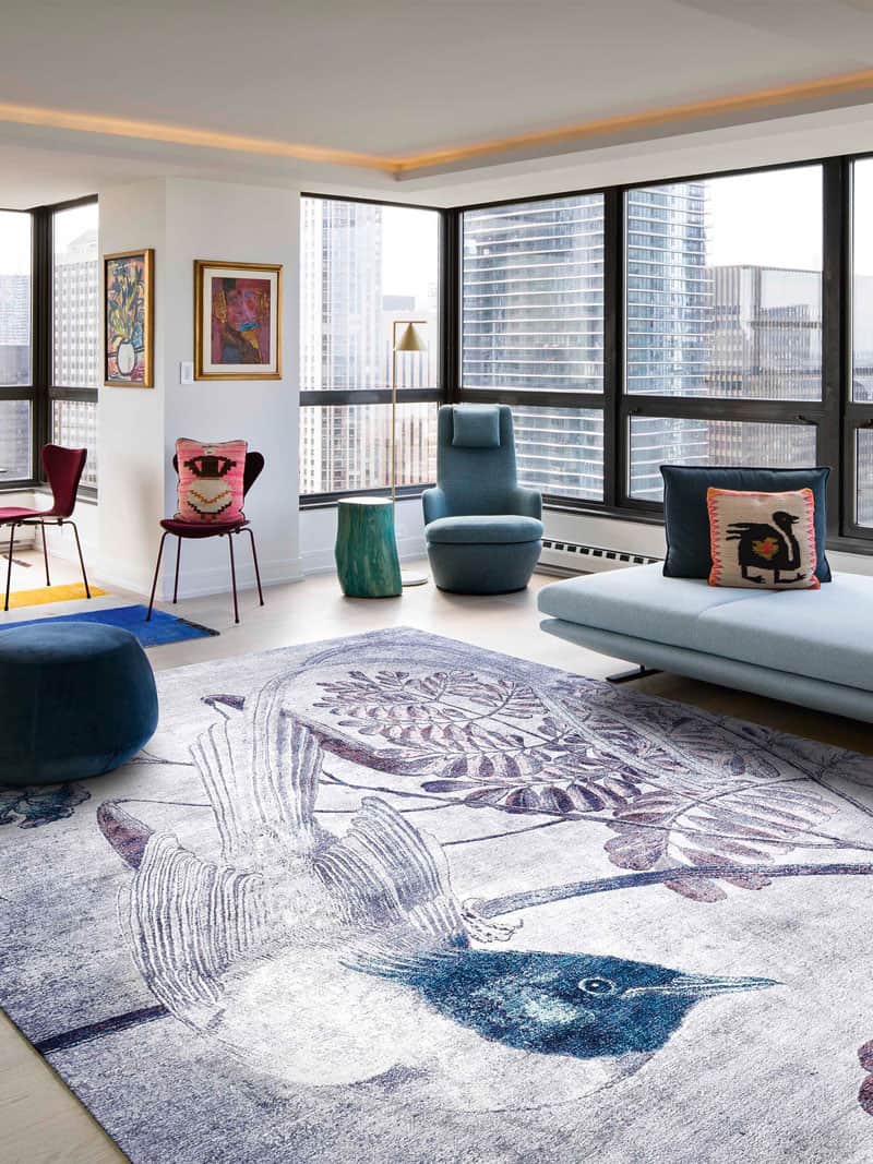 سجادة «سنو بيرد» | المقاس: 170 × 240 cm