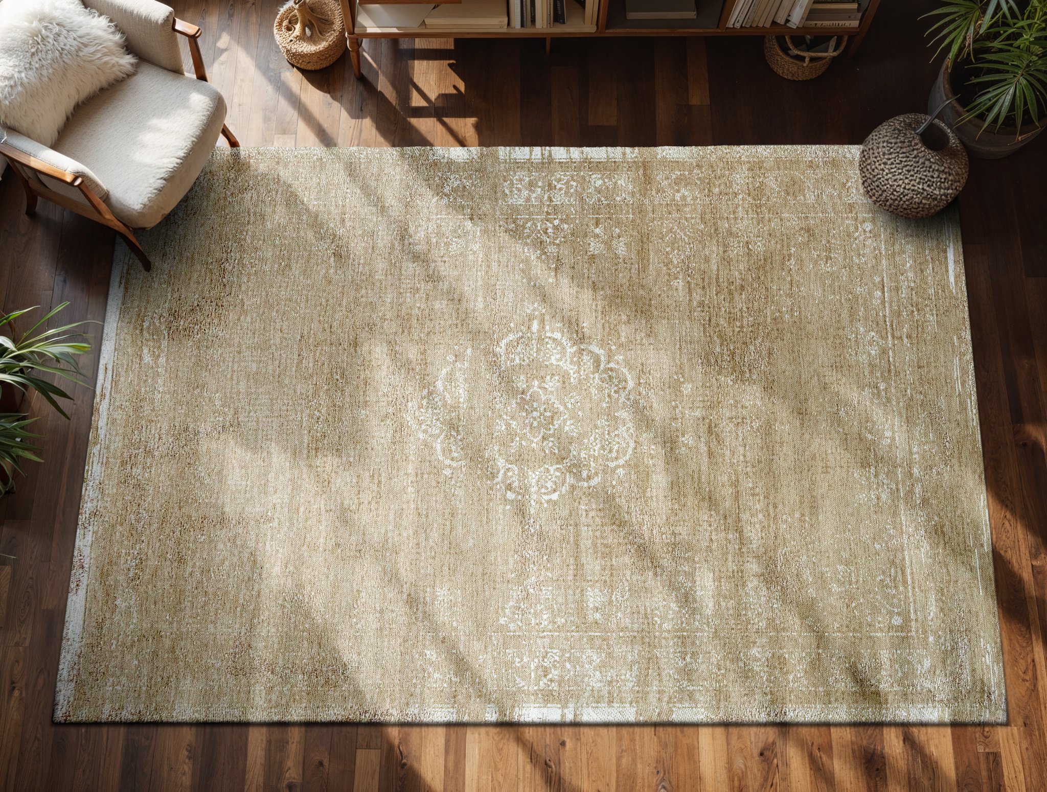 سجادة «ميلك كاري» | المقاس: 140 × 200 cm