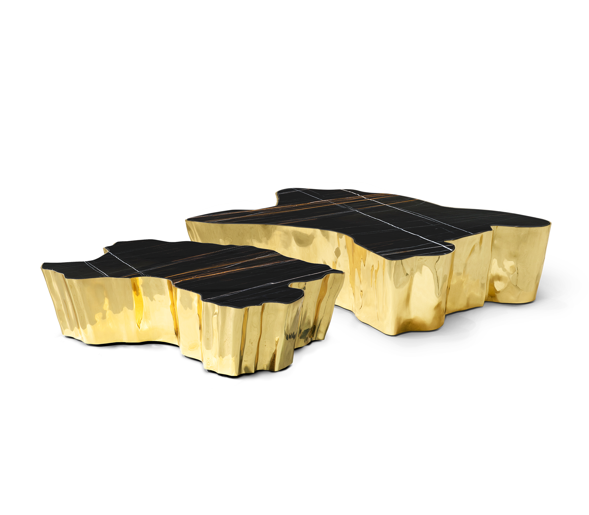 طاولة قهوة «برادايس» | الأبعاد: W 138 × D 95 × H 36 cm