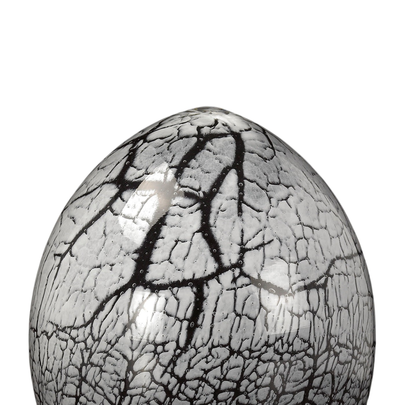 Crystal Egg Crackled Dark Italian
