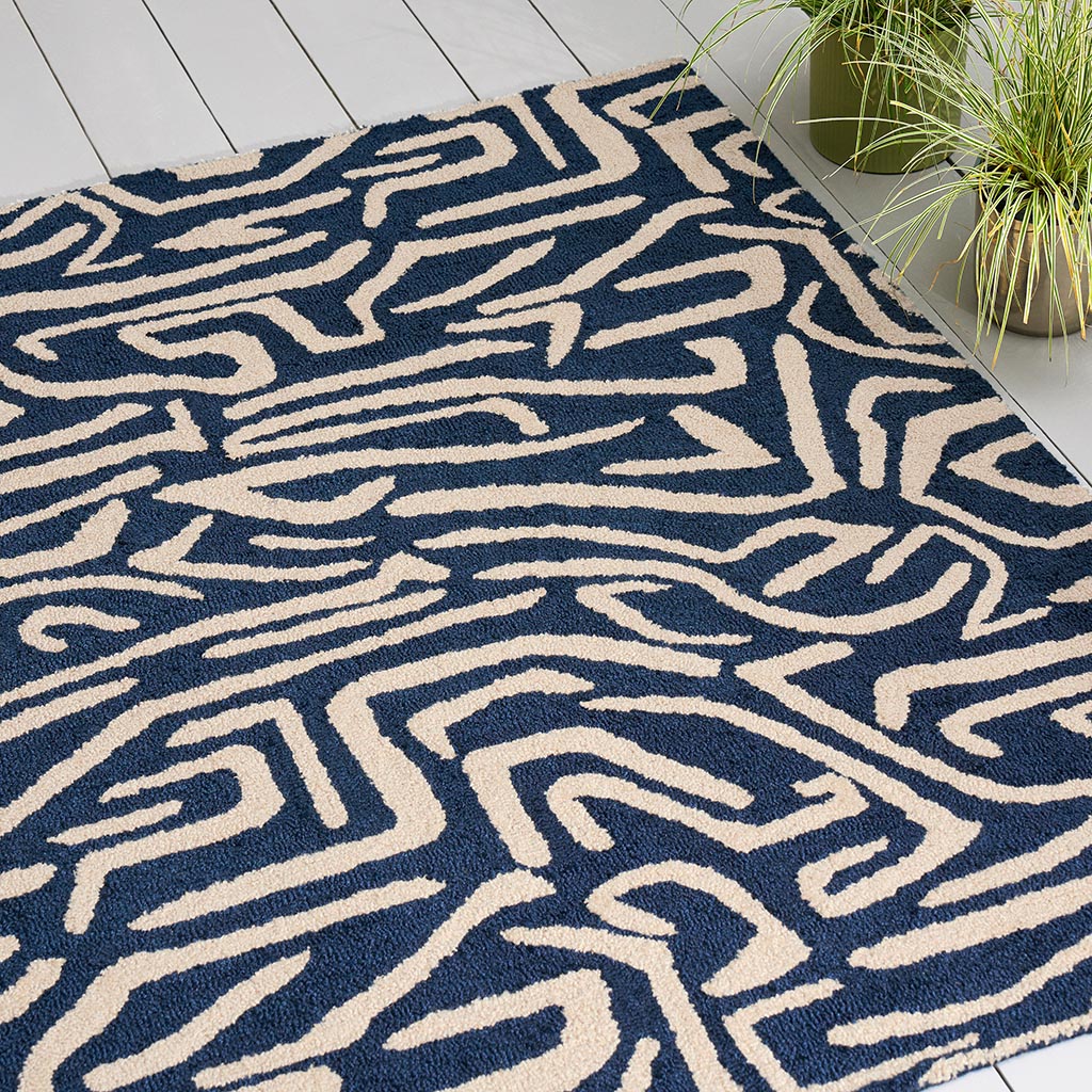 Melodic Outdoor Rug | Size: 140 × 200 cm