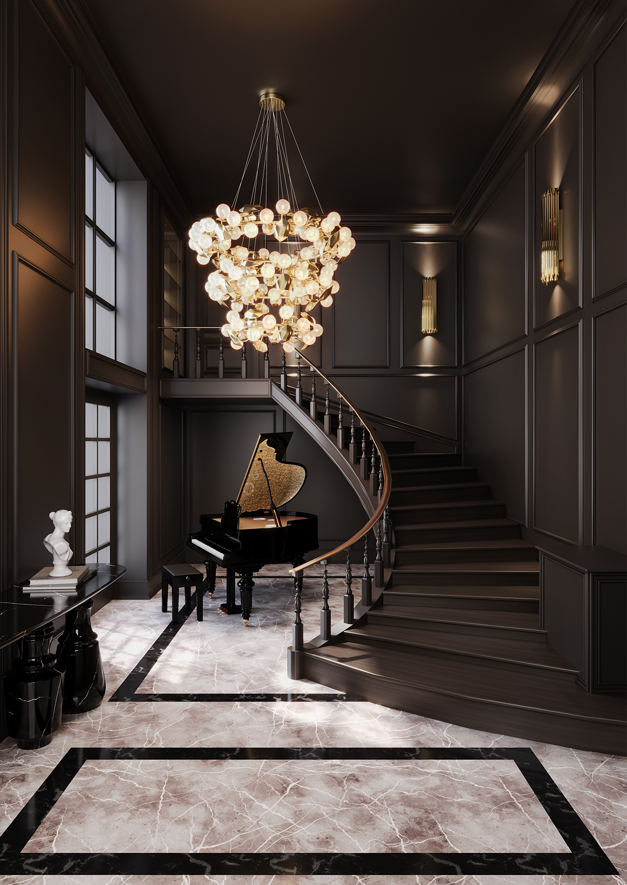 Athena Round III Suspension Lamp