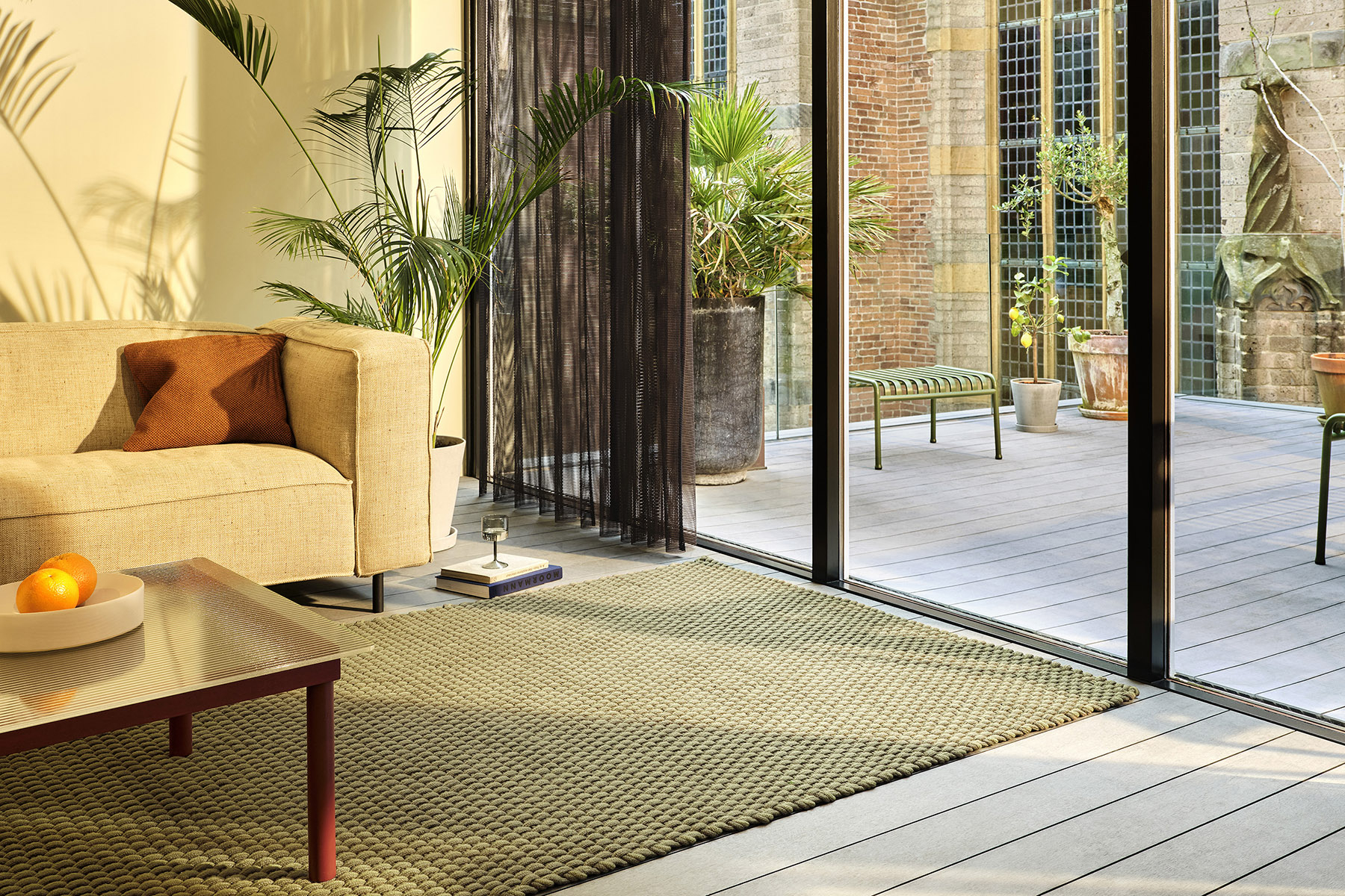 Lace Outdoor Rug | Size: 200 × 280 cm