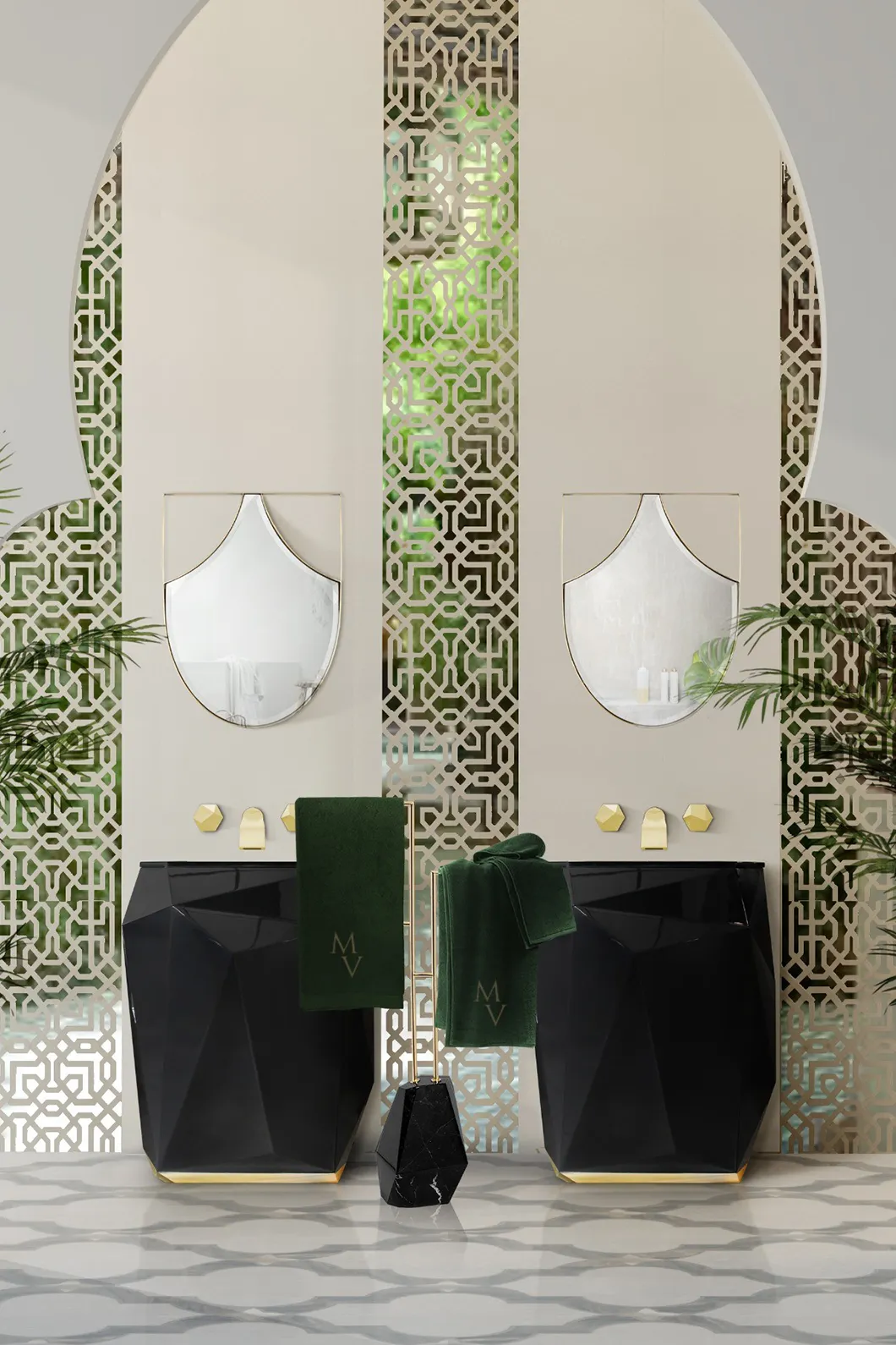 حامل مناشف «بريليانس»