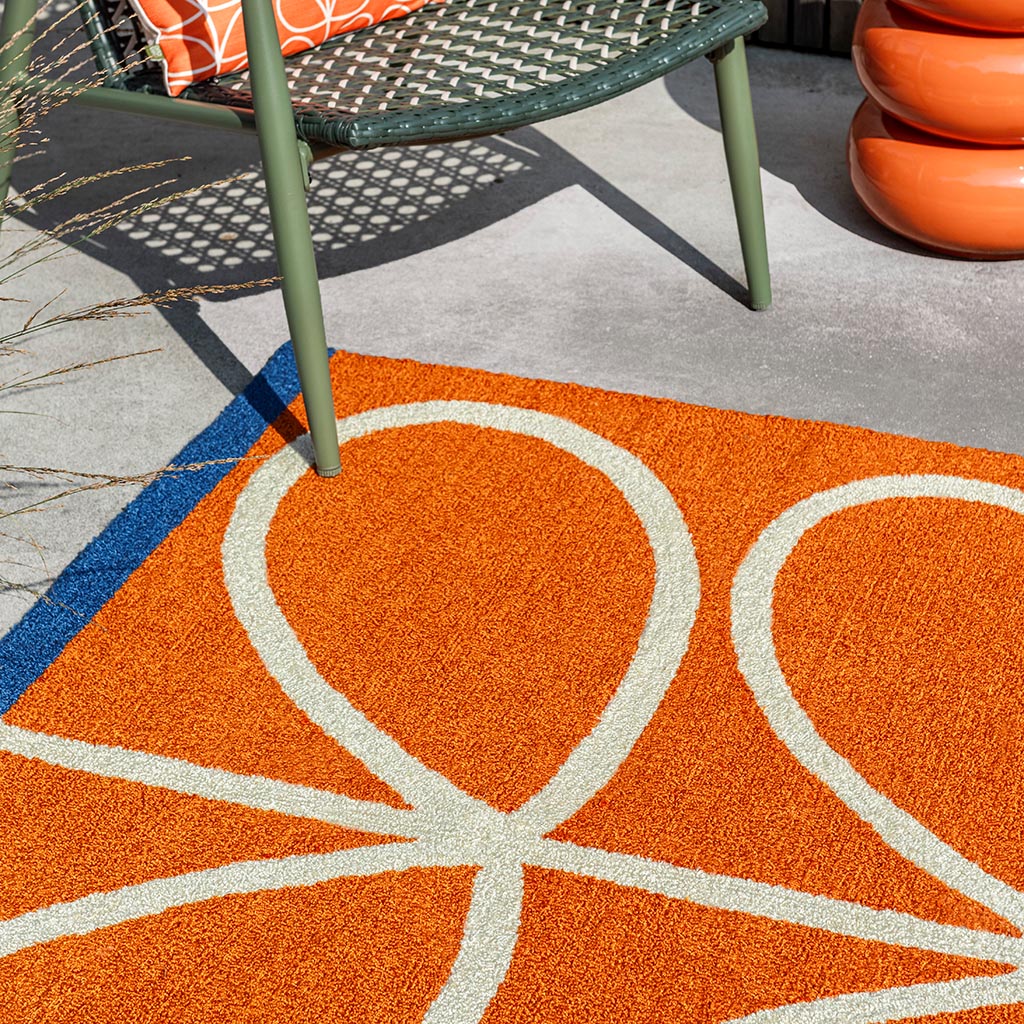 Linear Stem Outdoor Rug