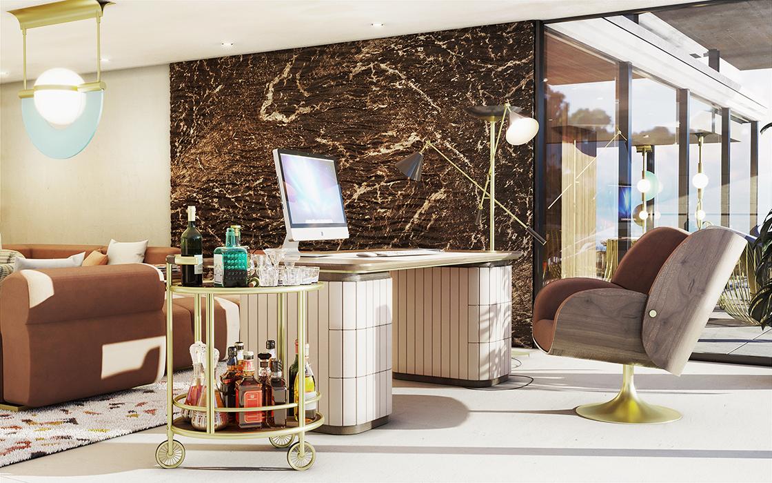 Elton Study Desk - 4