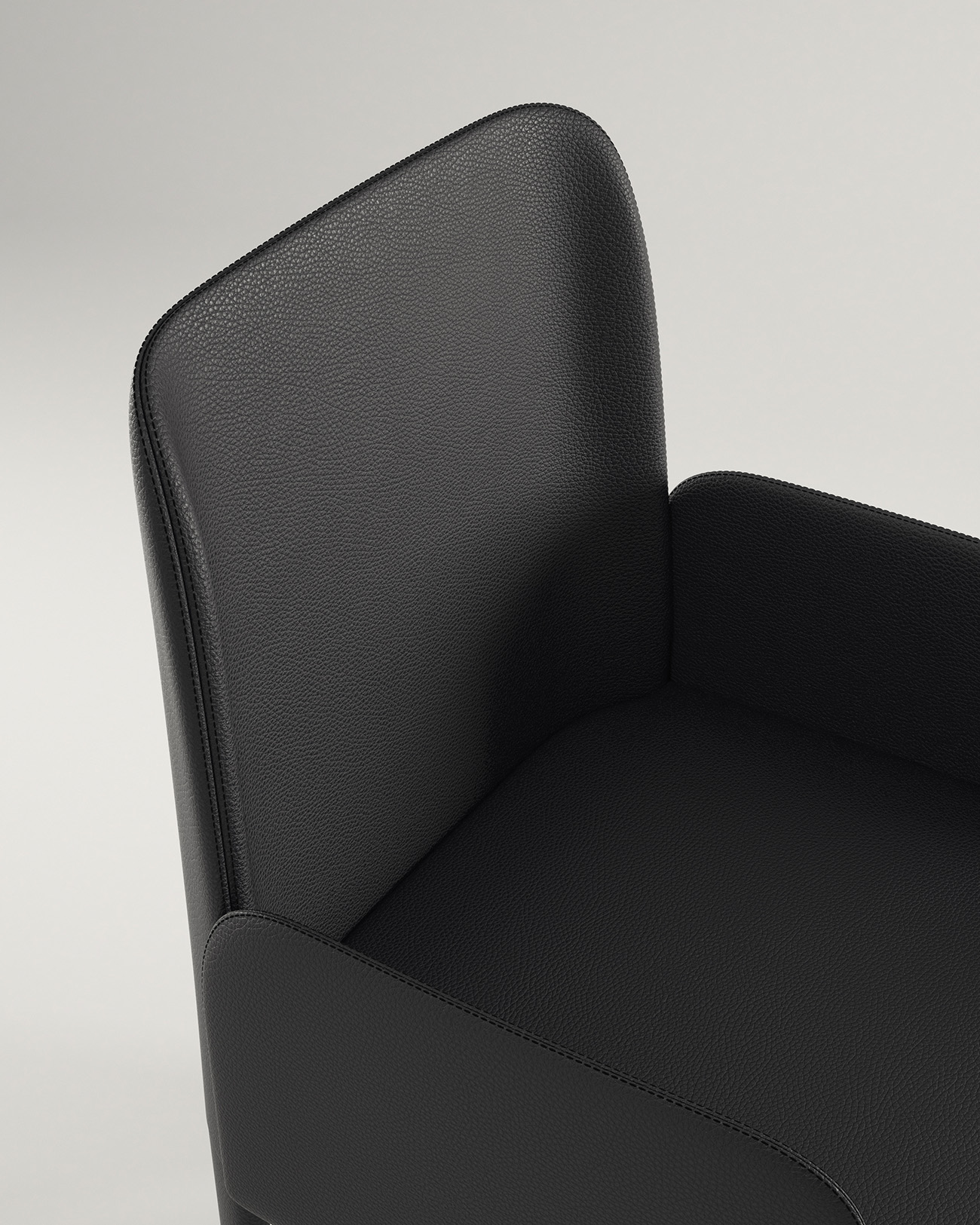 Gelsomina Modern Black Chair