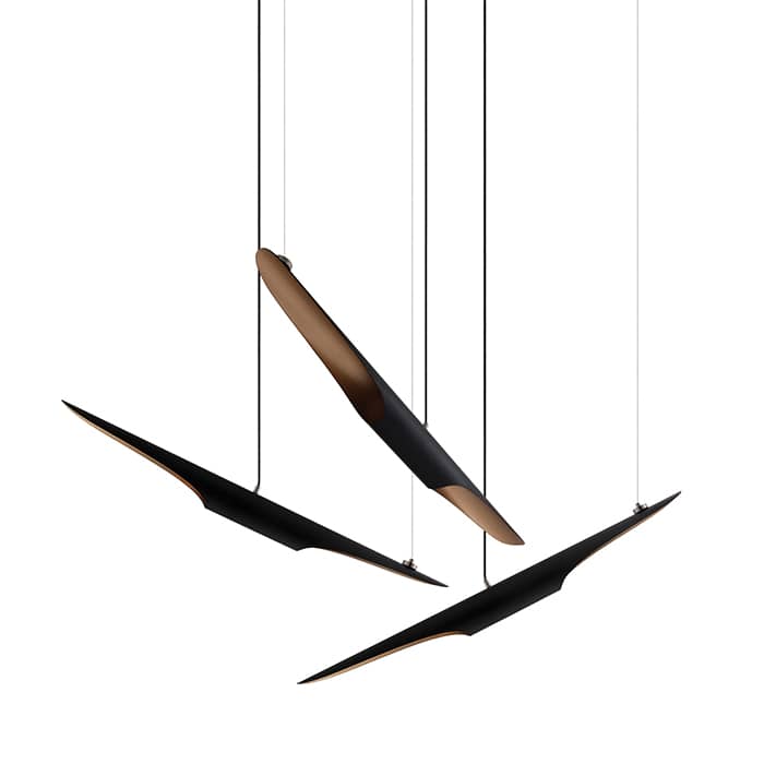Deep-Tone Suspension Lamp