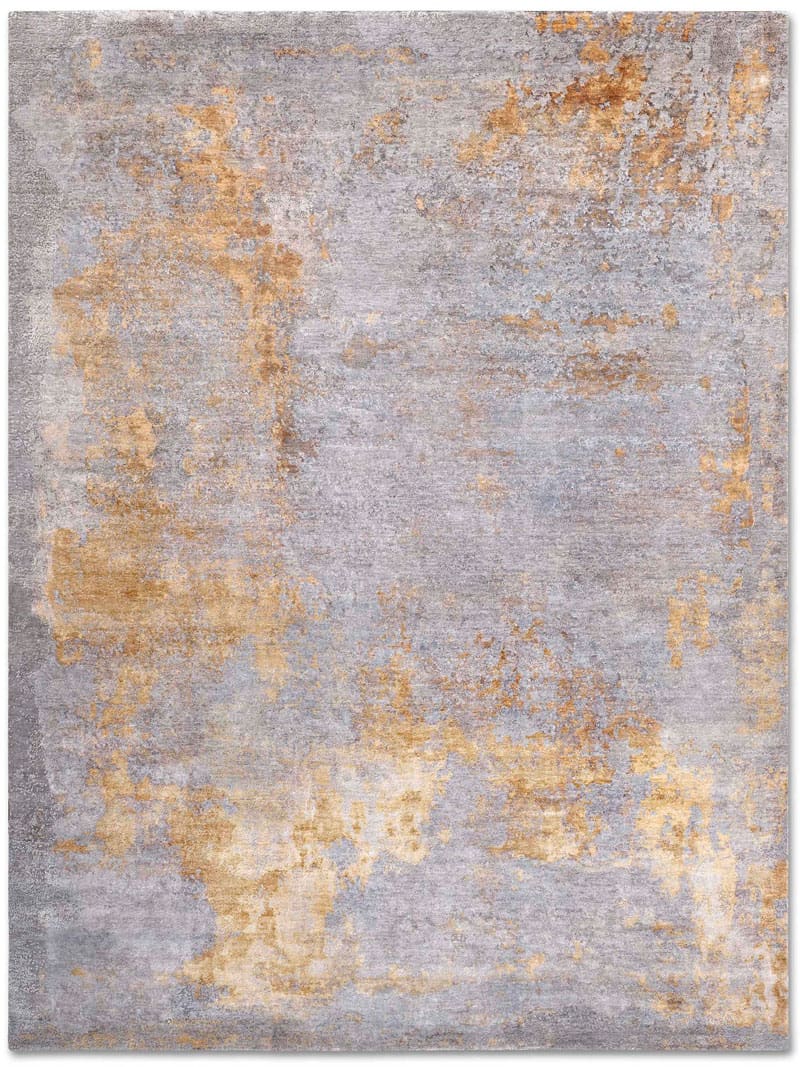 Stereo Grey Gold Rug