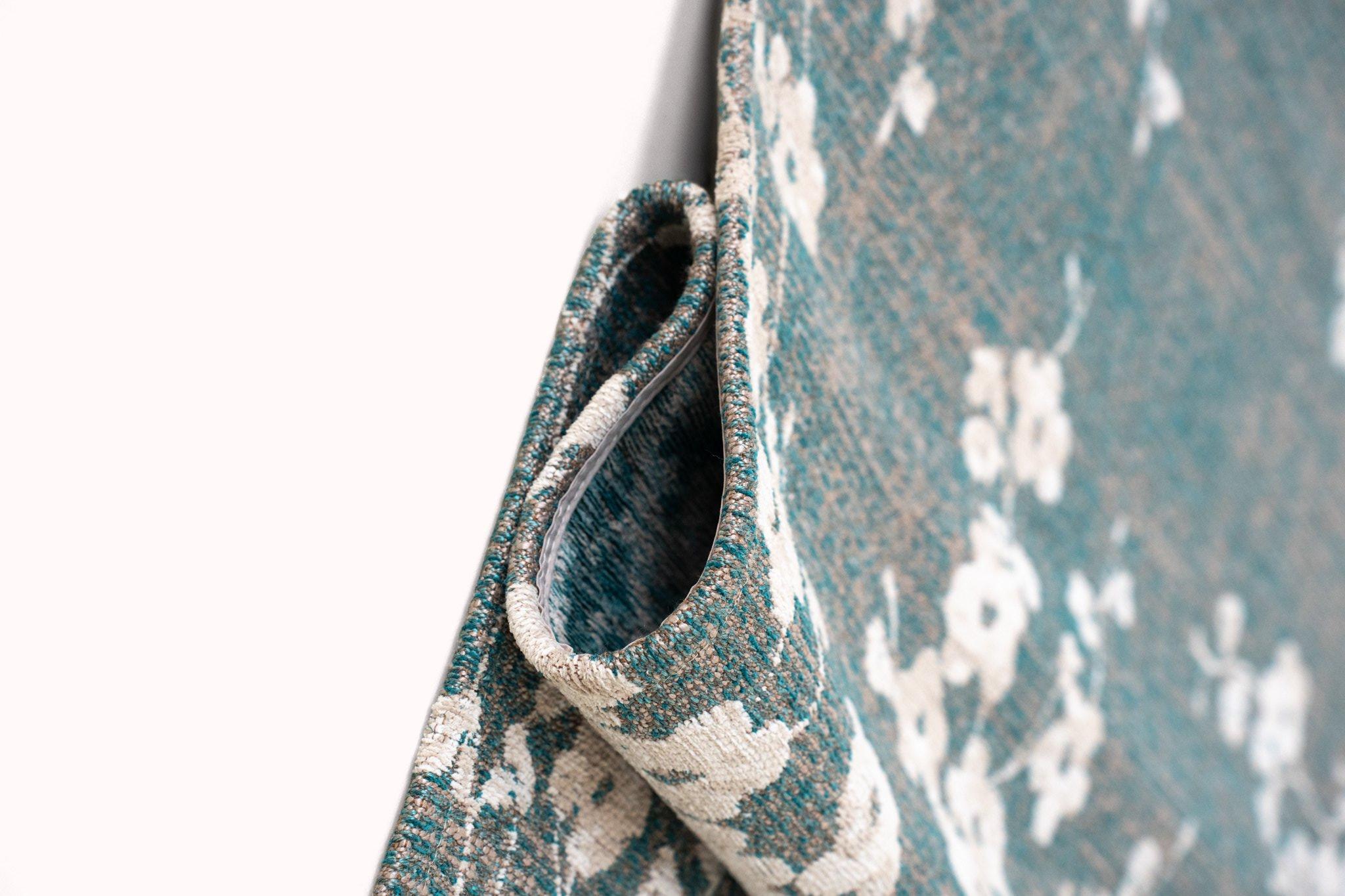 Lake Blue Round Rug | Size: Ø 240 cm