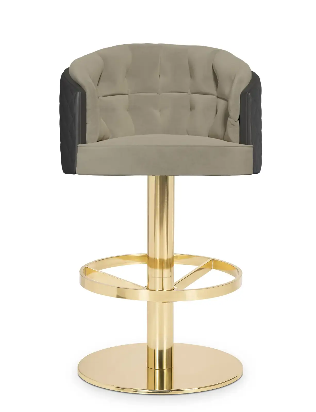 Luxe Swivel Bar Chair